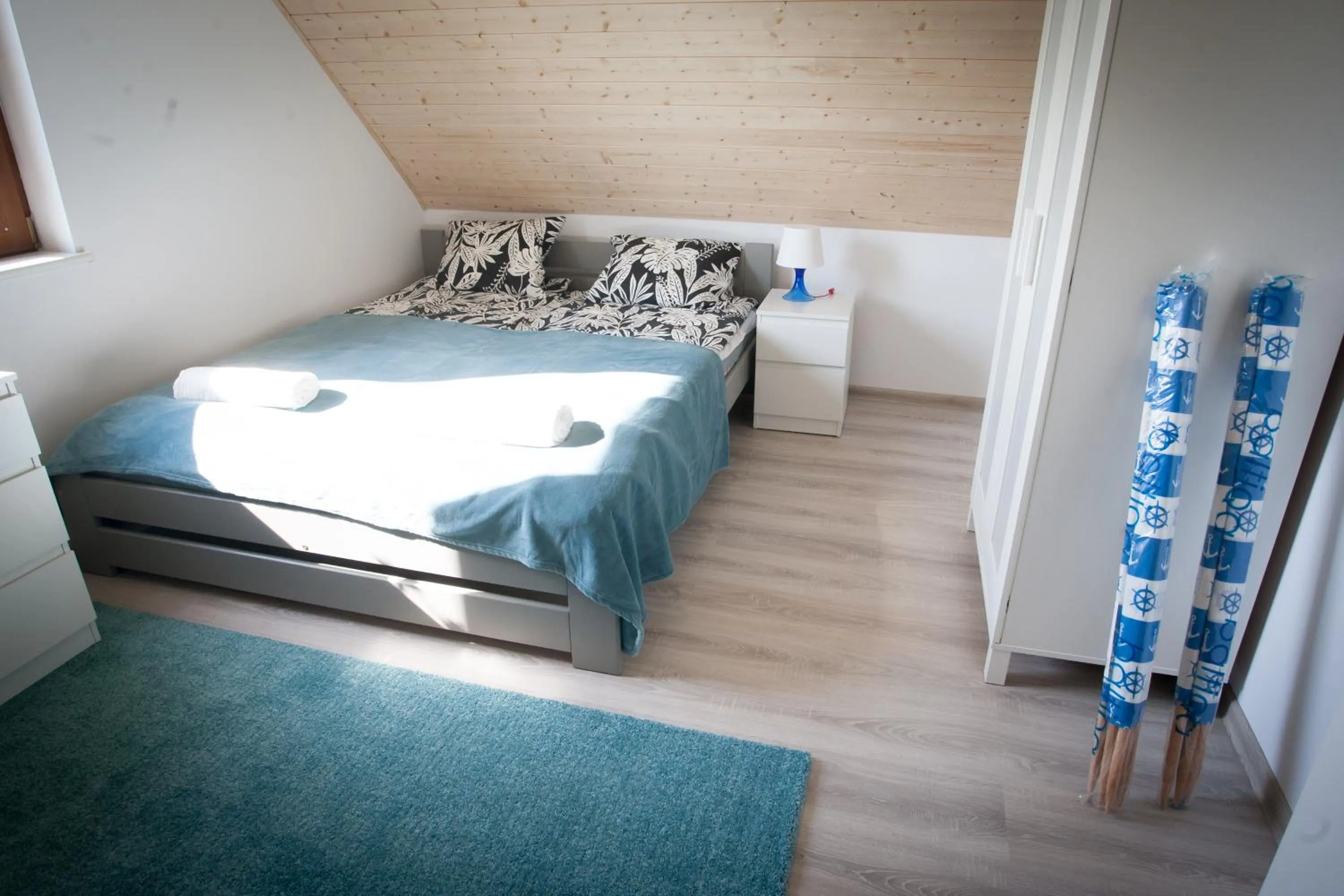 Bedroom, Bed in Domki Reston