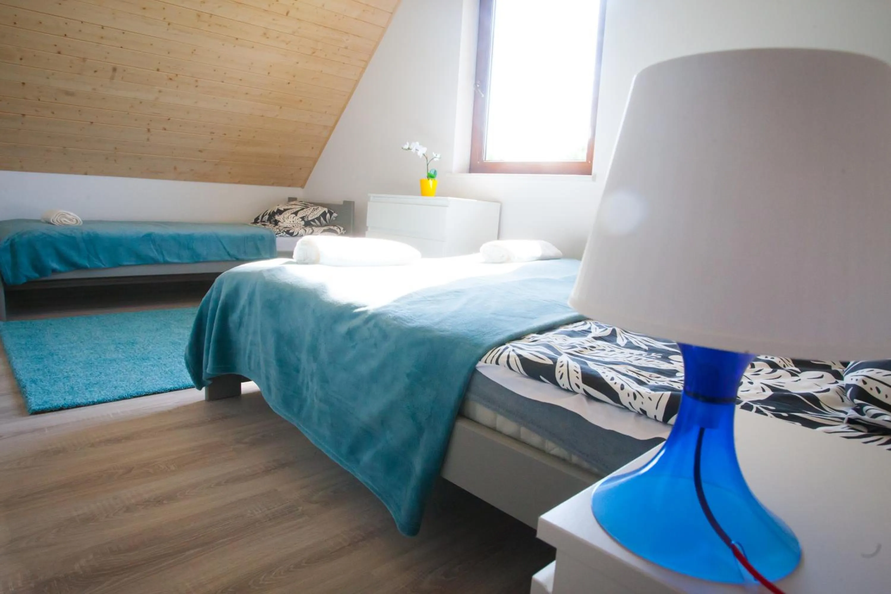 Bedroom, Bed in Domki Reston