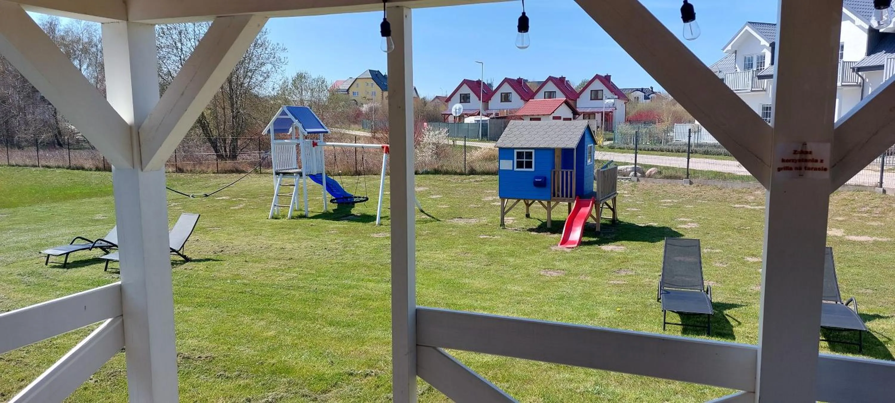 Children play ground in Domki Reston