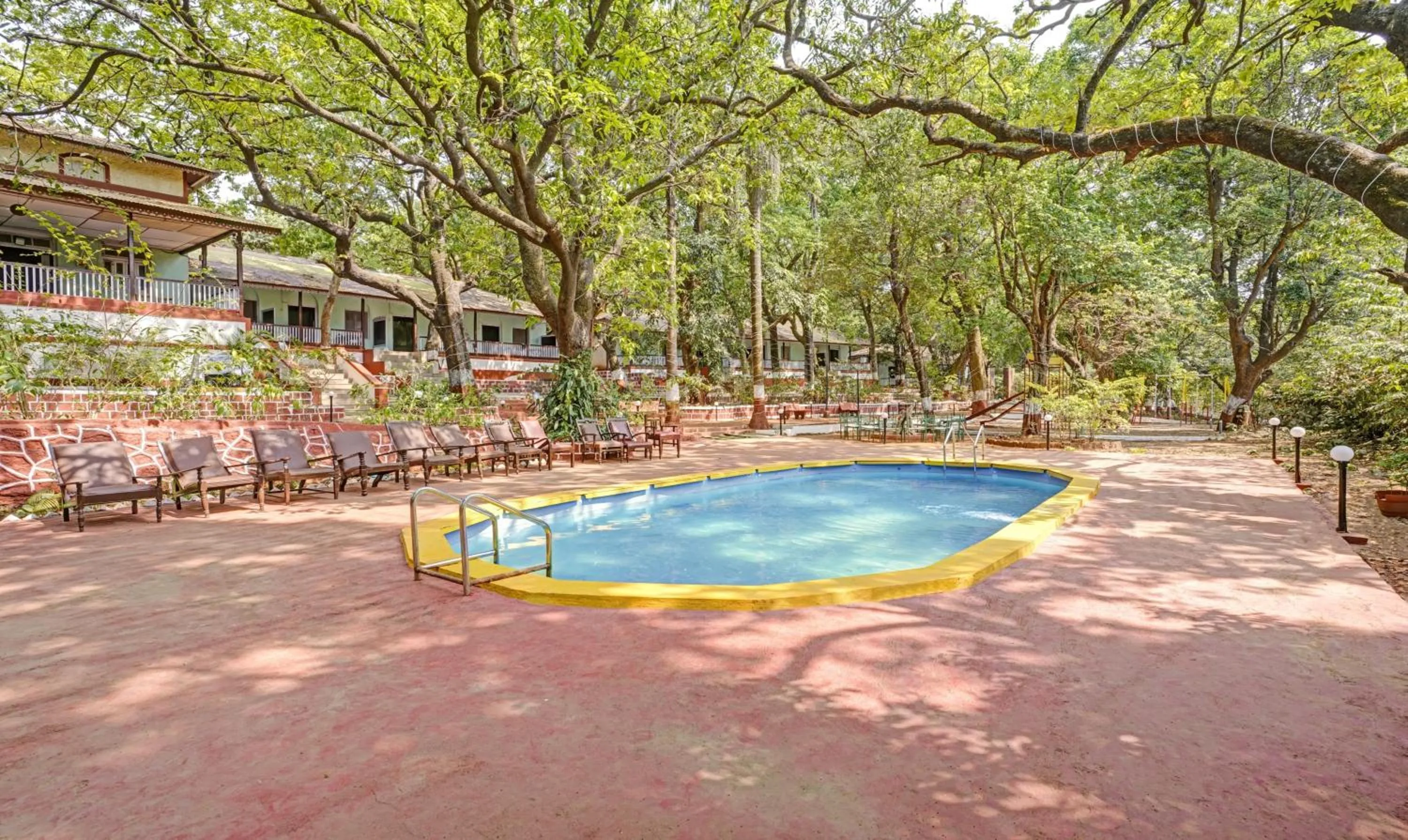 Swimming pool in Treebo Cecil Resort, 600 Mtrs From Matheran Railway Station