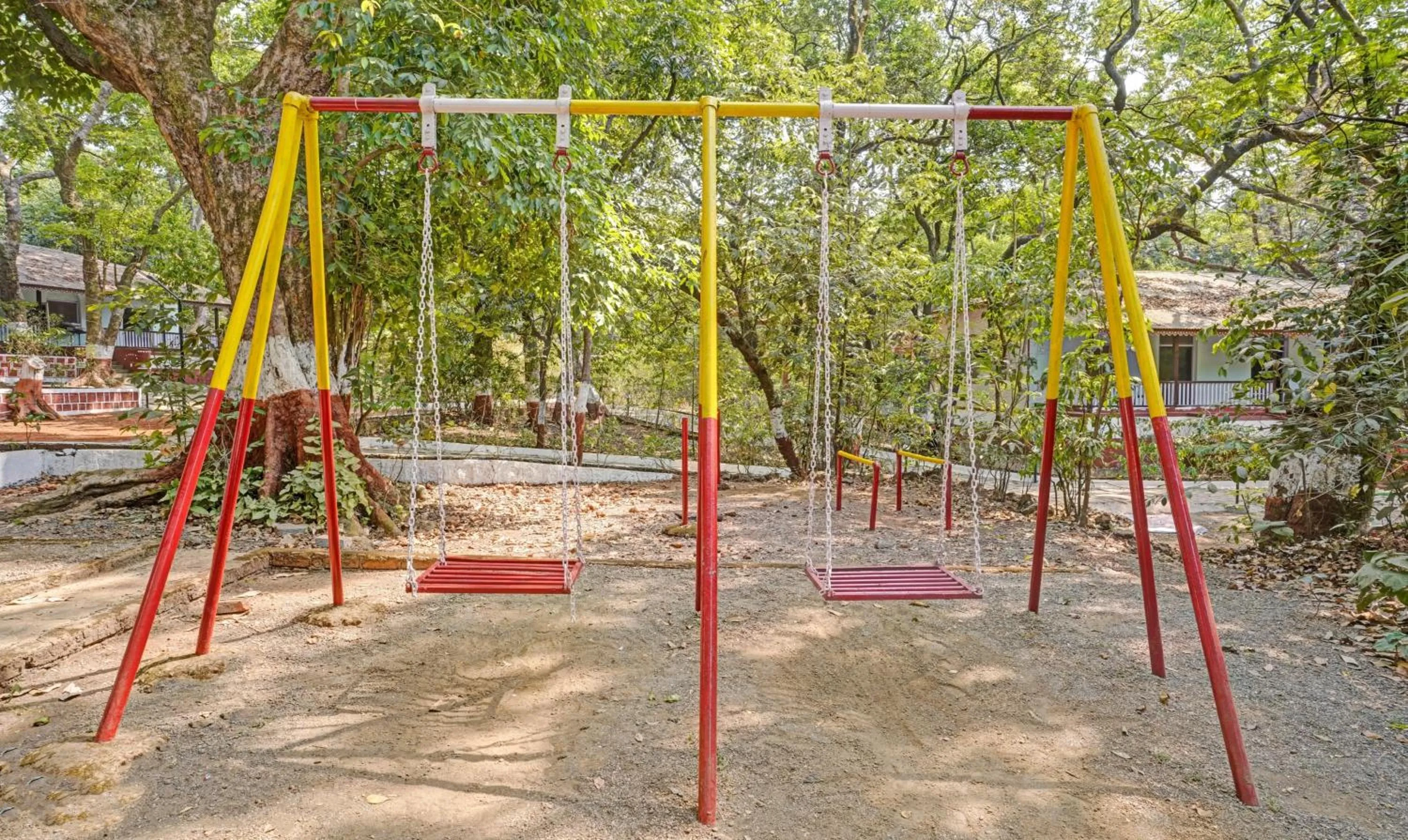 Children play ground in Treebo Cecil Resort, 600 Mtrs From Matheran Railway Station