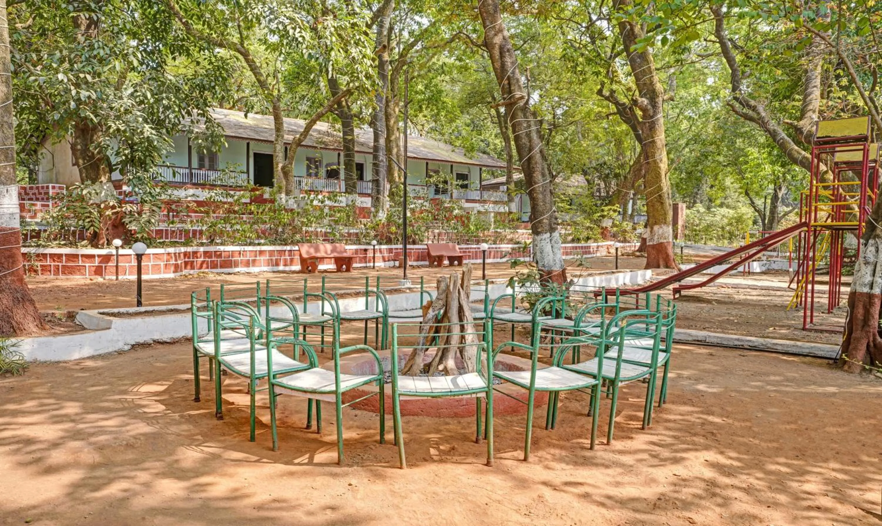 fireplace in Treebo Cecil Resort, 600 Mtrs From Matheran Railway Station