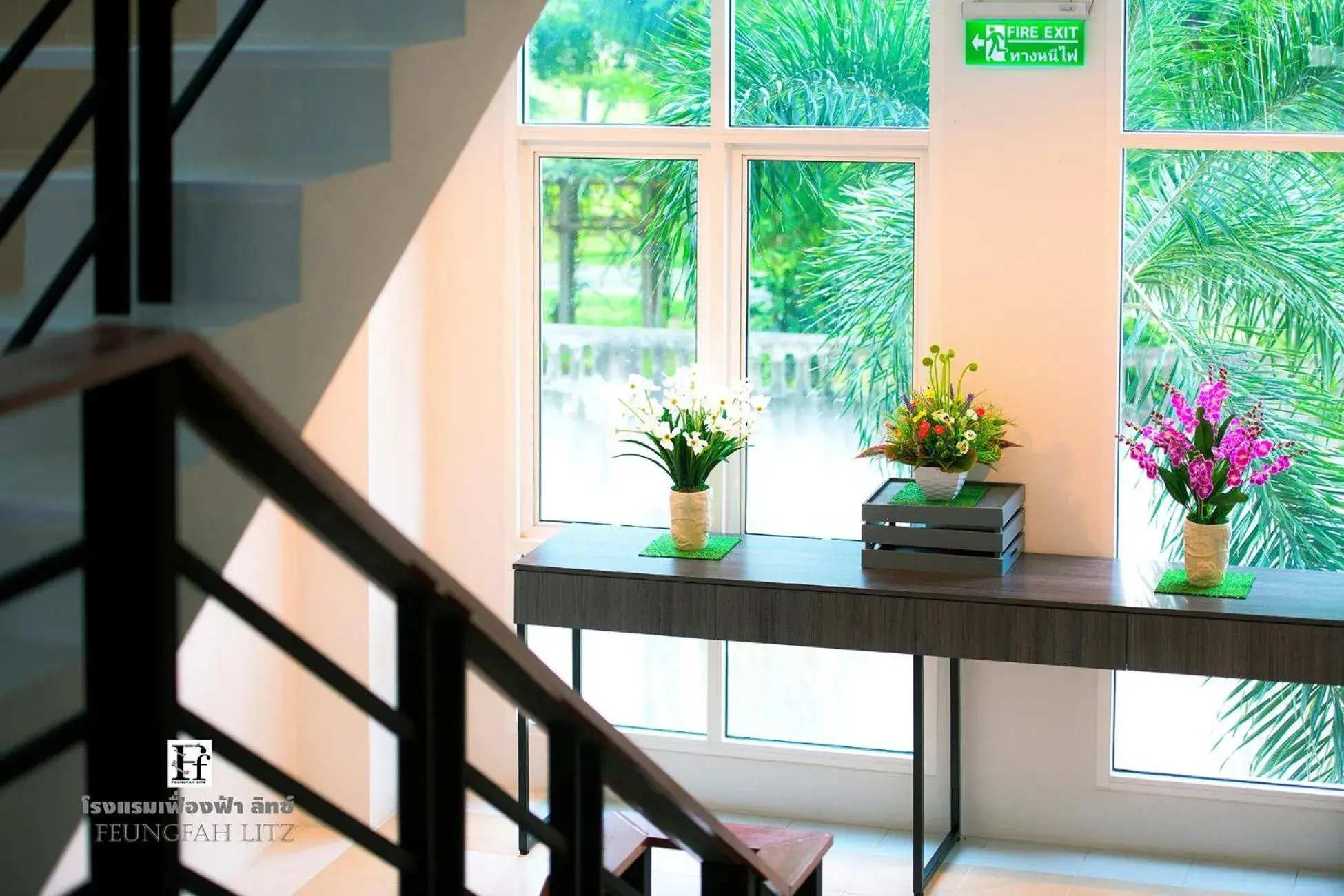 Garden view in Feungfah Litz Garden view in Feungfah Litz