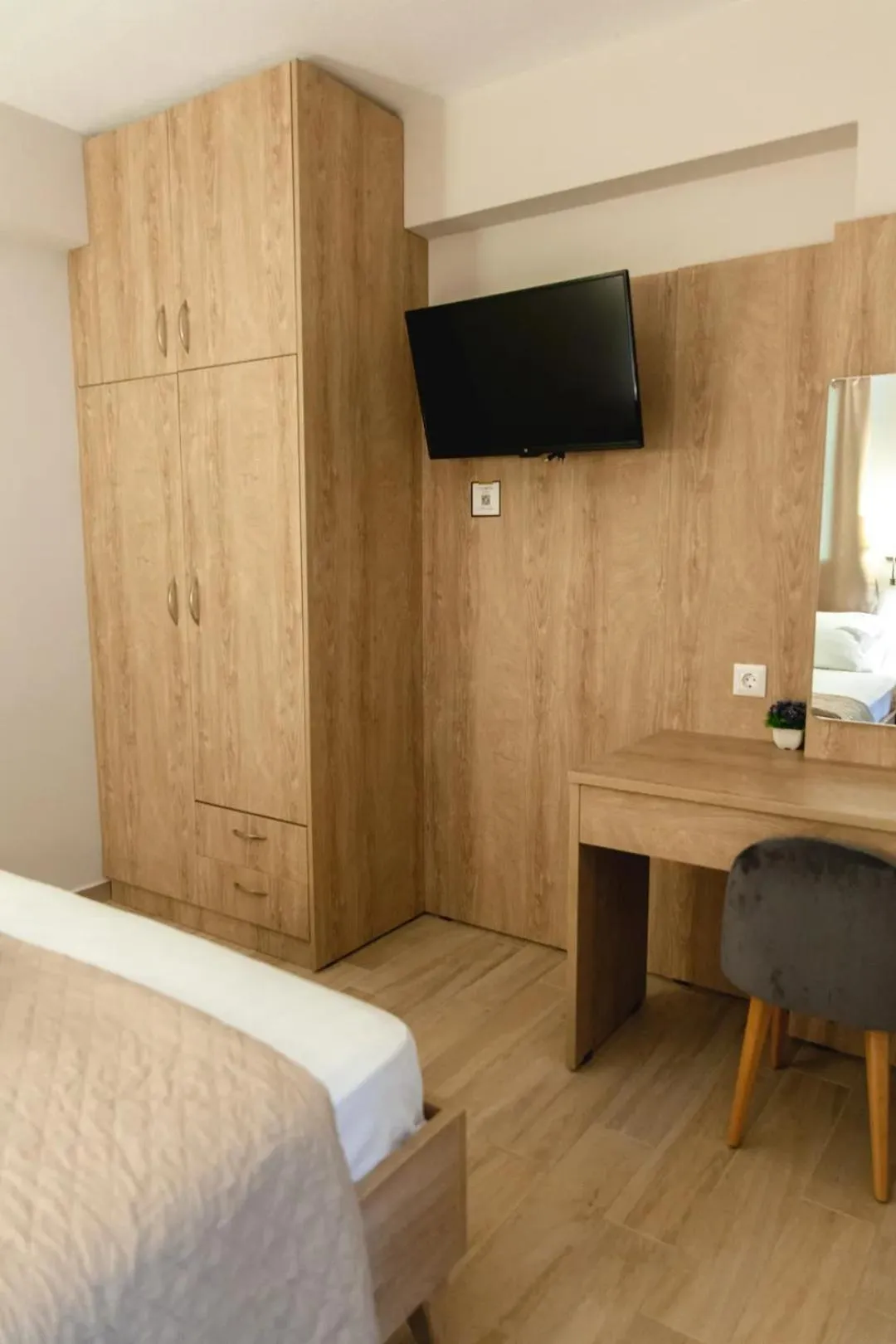 Bedroom, Bed in Nikiti Comfort