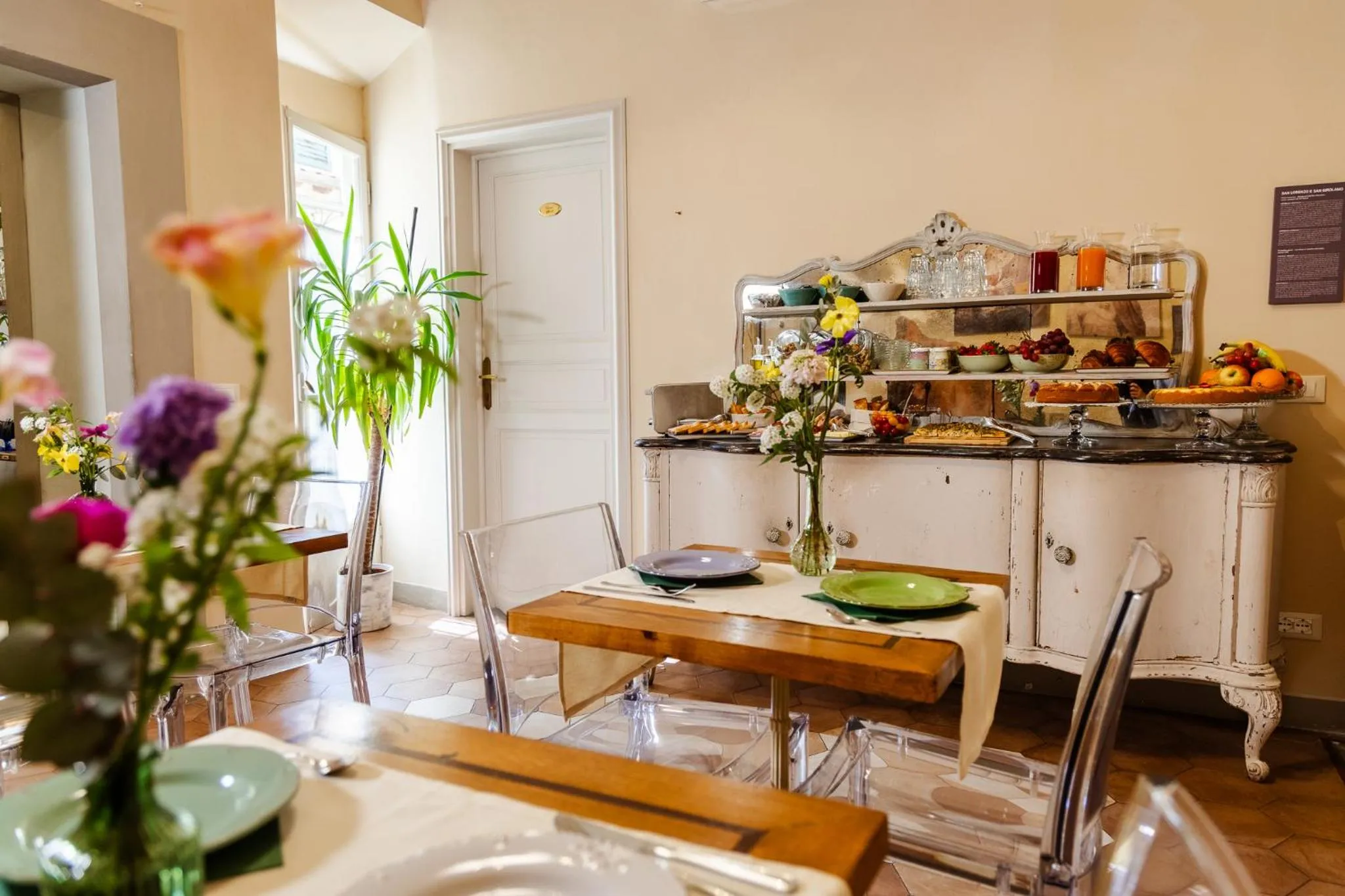 Breakfast in San Pier Novello in Oltrarno