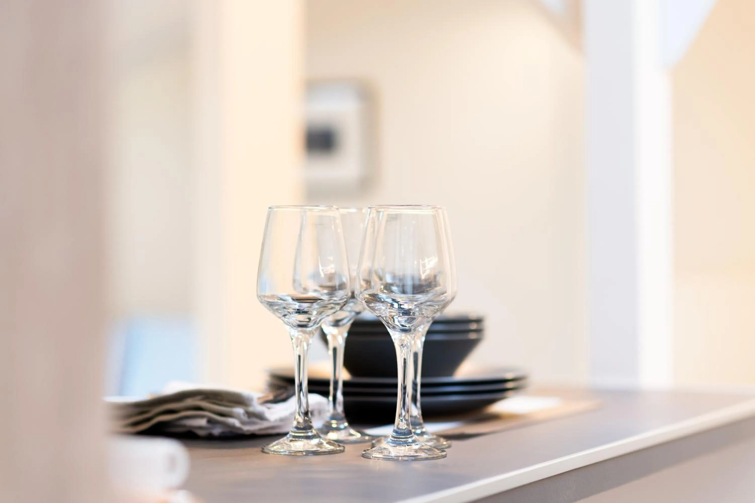 Kitchen or kitchenette in Thess Residences