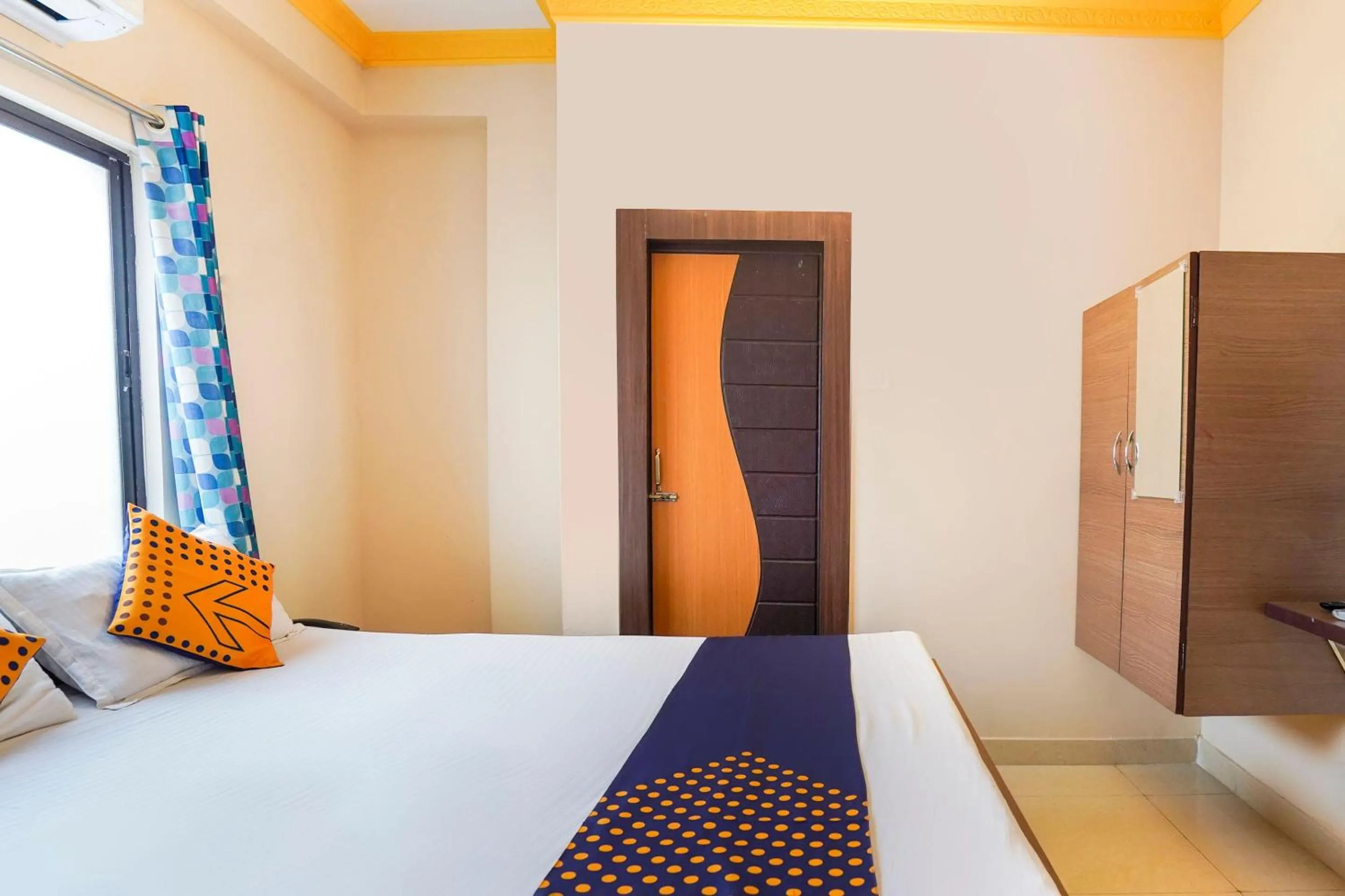 Bedroom, Bed in Hotel O Trisha Guest House