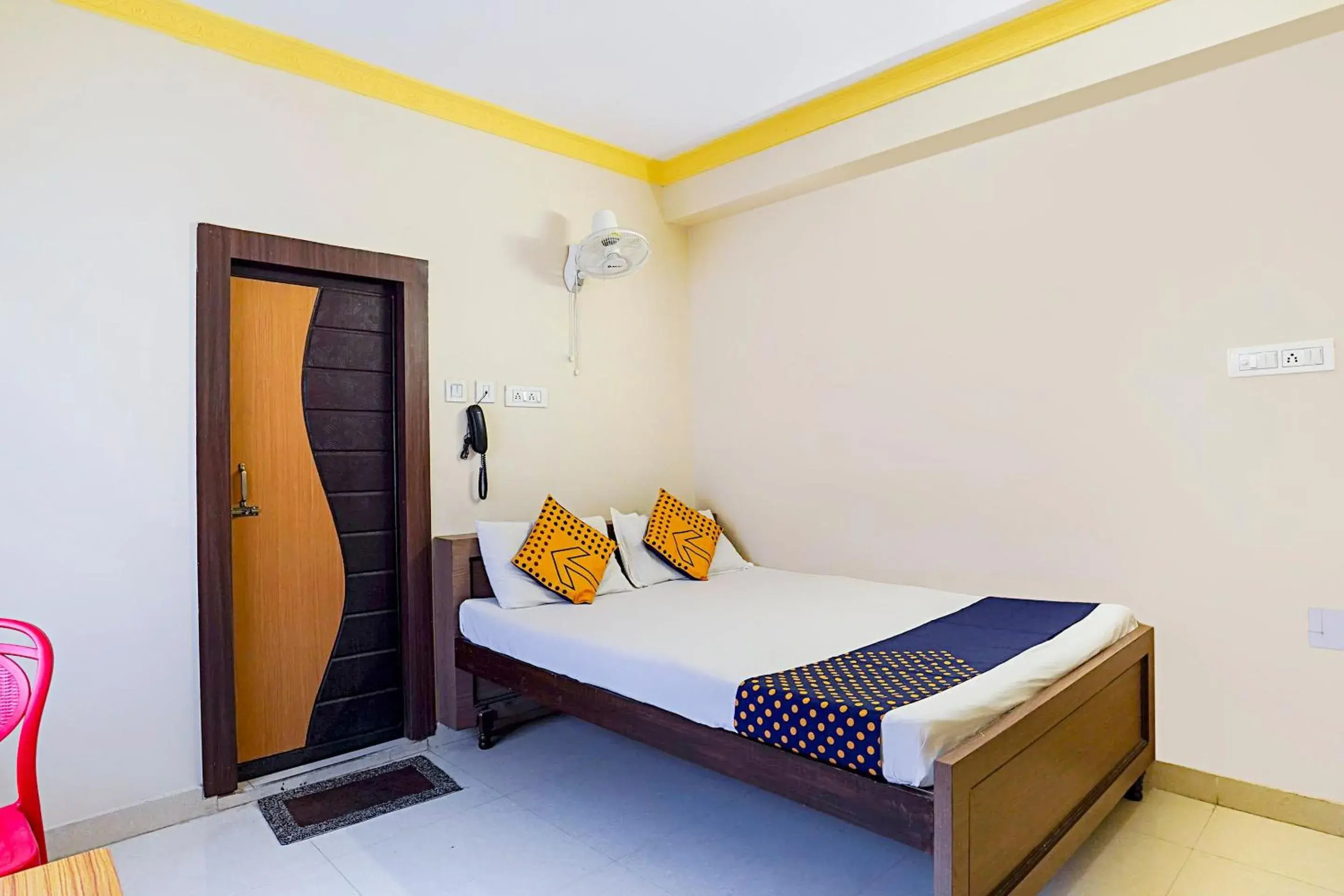 Bedroom, Bed in Hotel O Trisha Guest House Bedroom, Bed in Hotel O Trisha Guest House