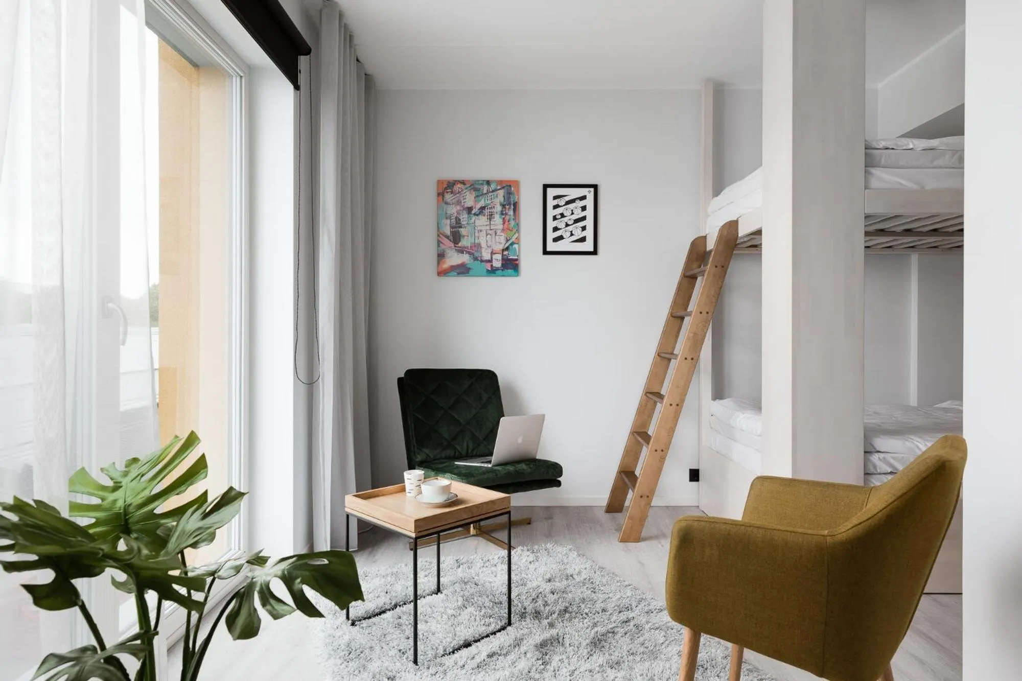 Living room in Bob W Tallinn Telliskivi