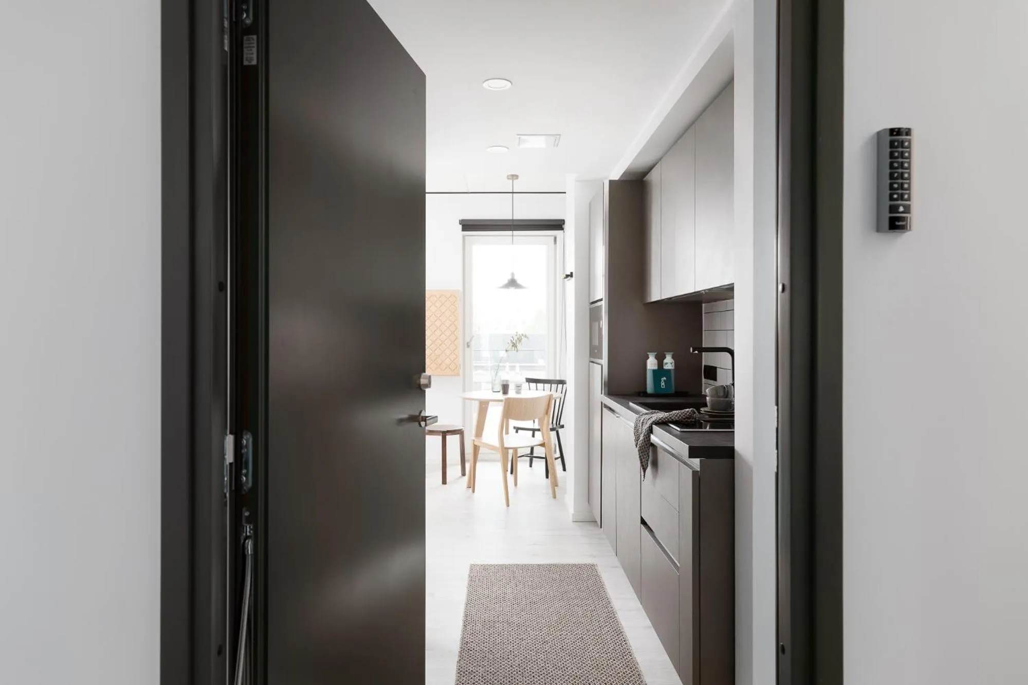 Kitchen or kitchenette in Bob W Tallinn Telliskivi