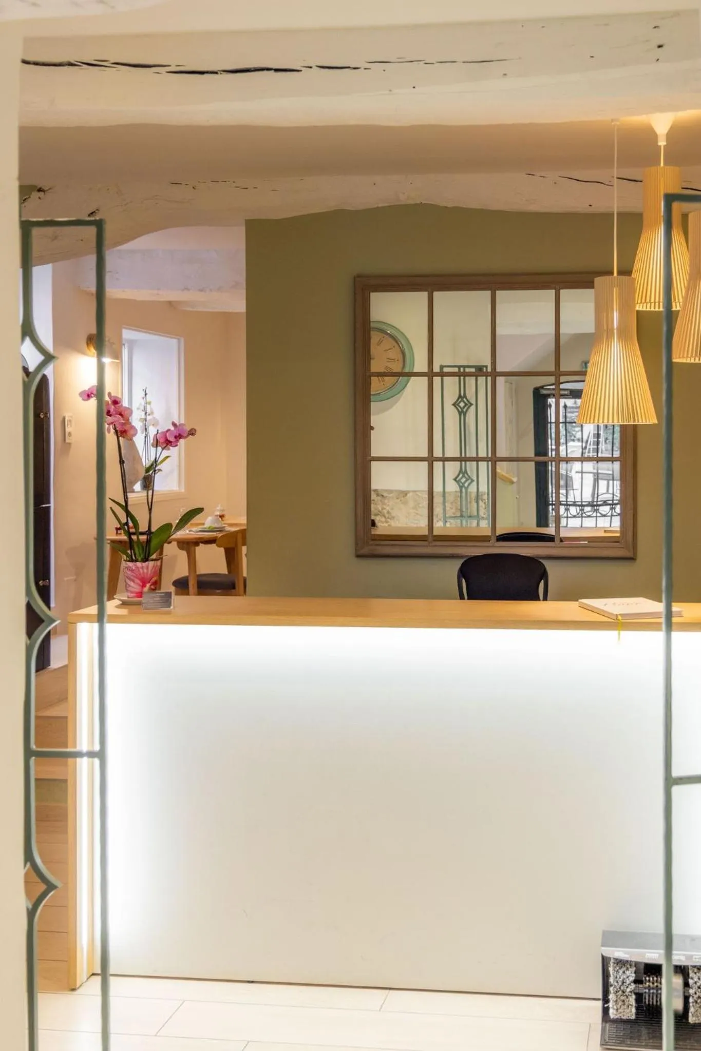 Lobby or reception in Hotel les Armoiries