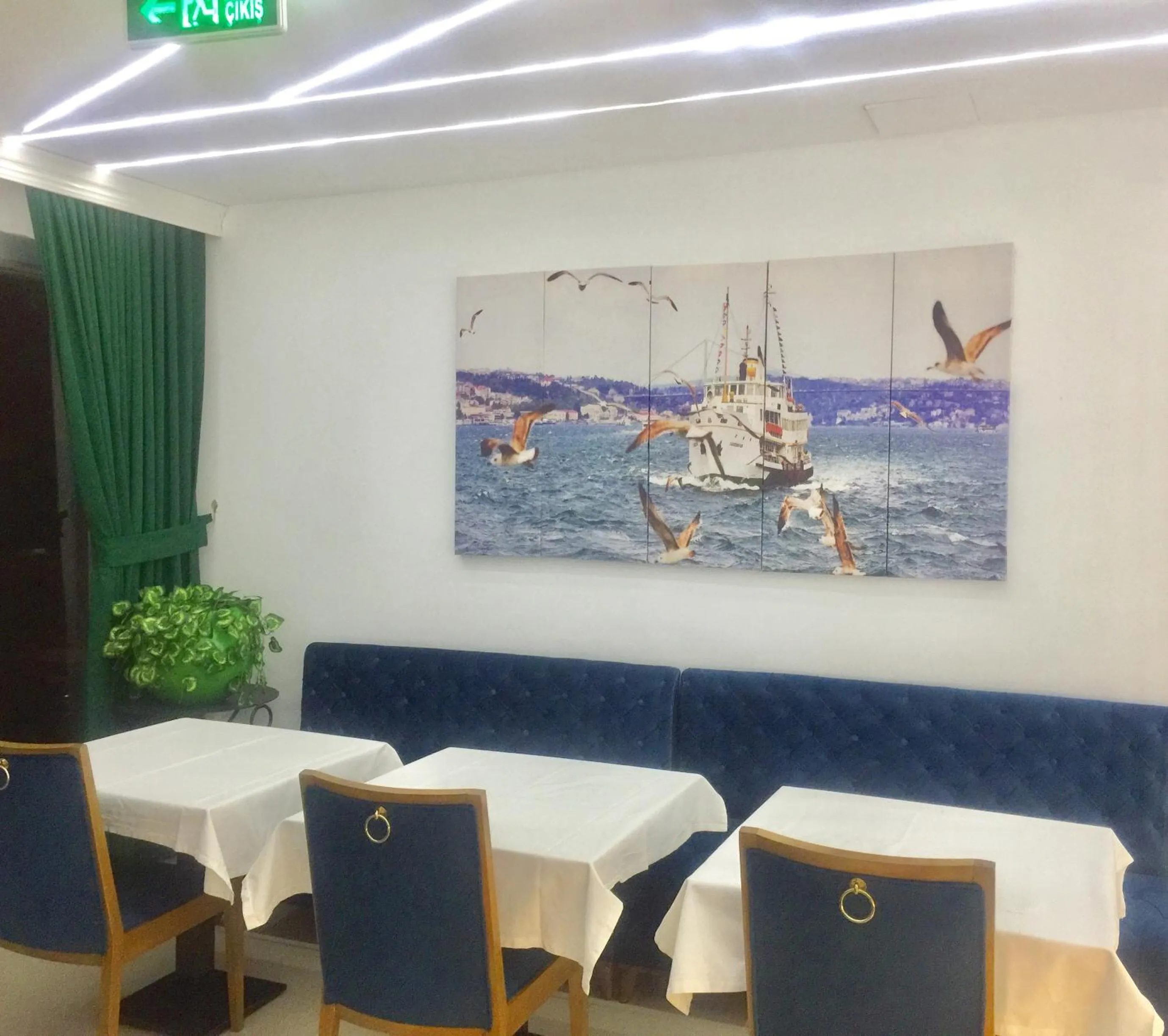 Decorative detail in lily airport otel