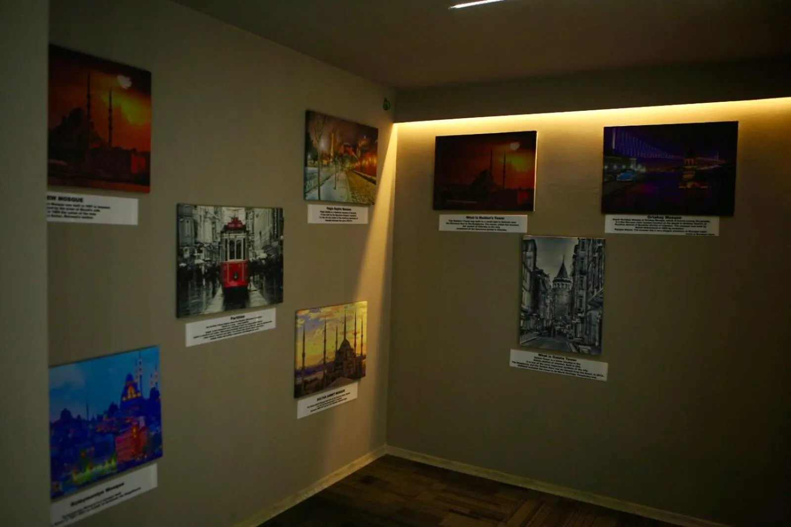 Decorative detail in lily airport otel