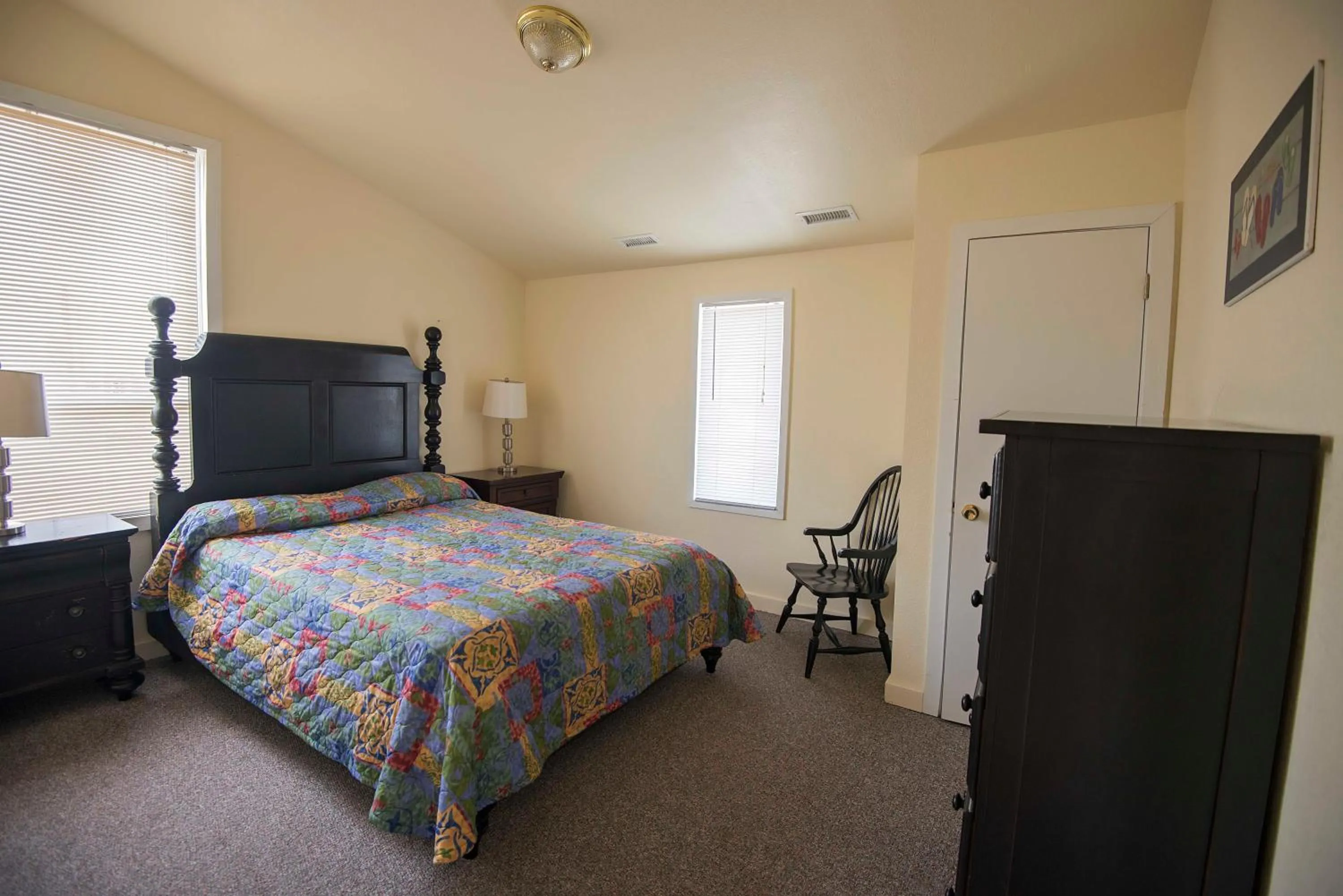 Bed in Avon Cottages