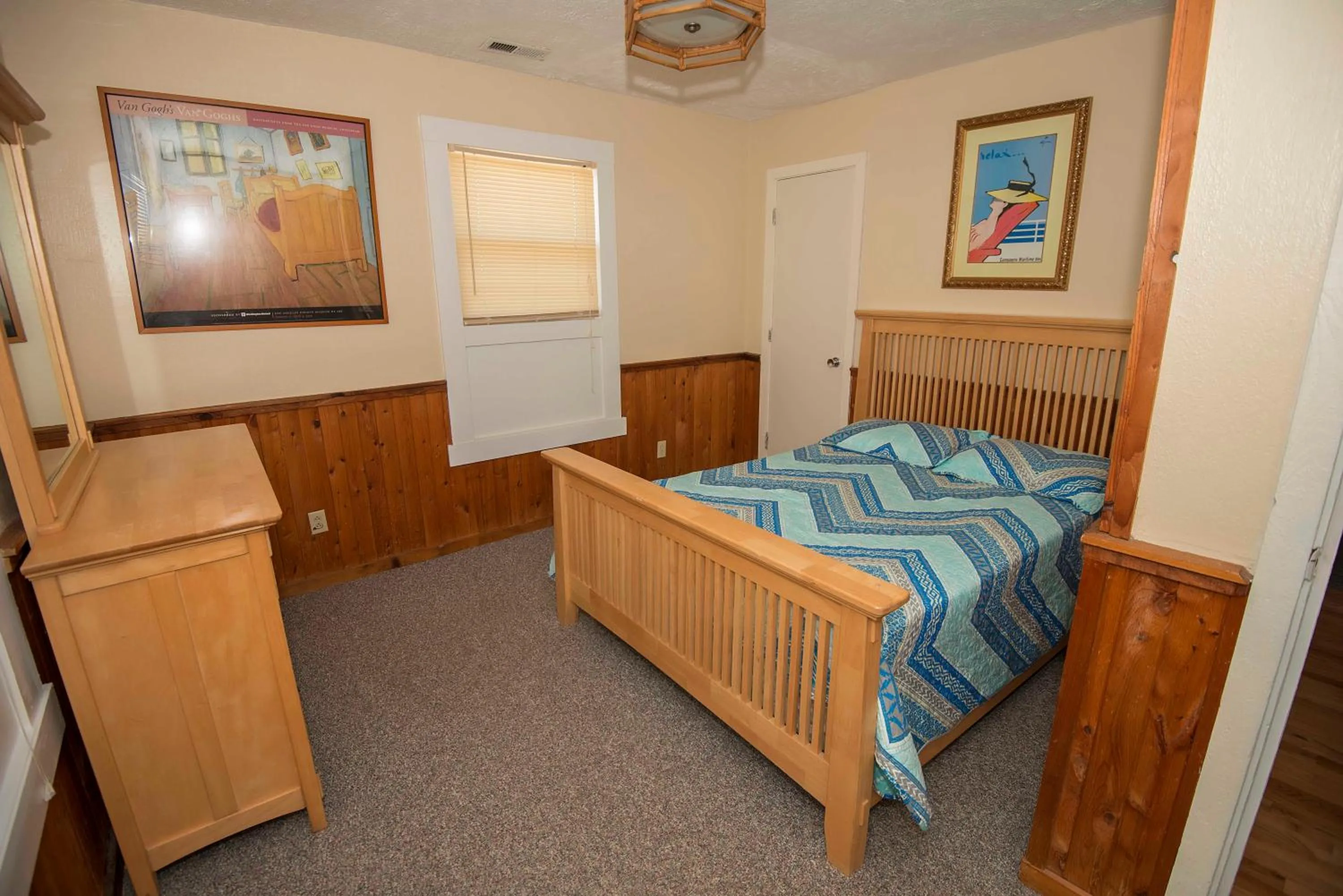 Bed in Avon Cottages