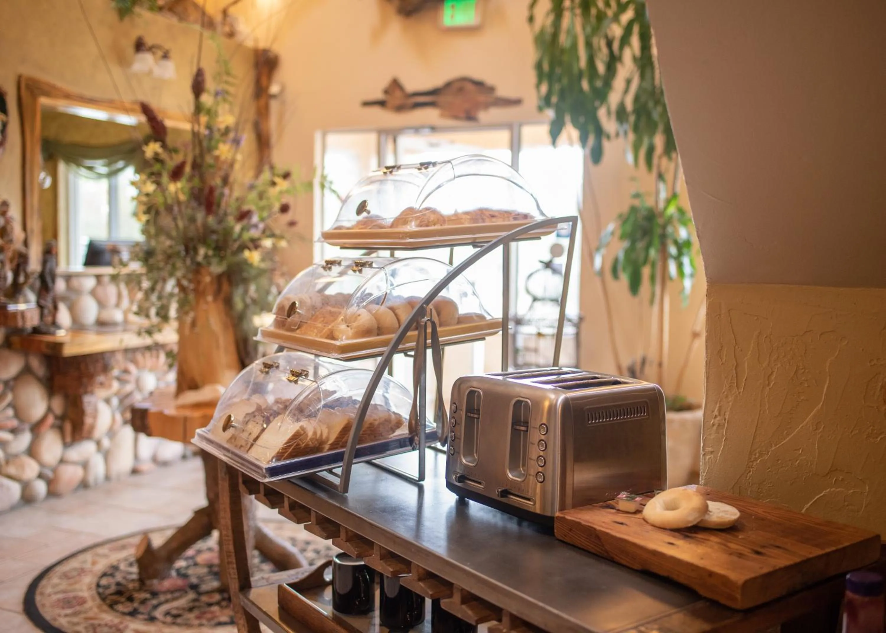 Continental breakfast in Browns Canyon Inn