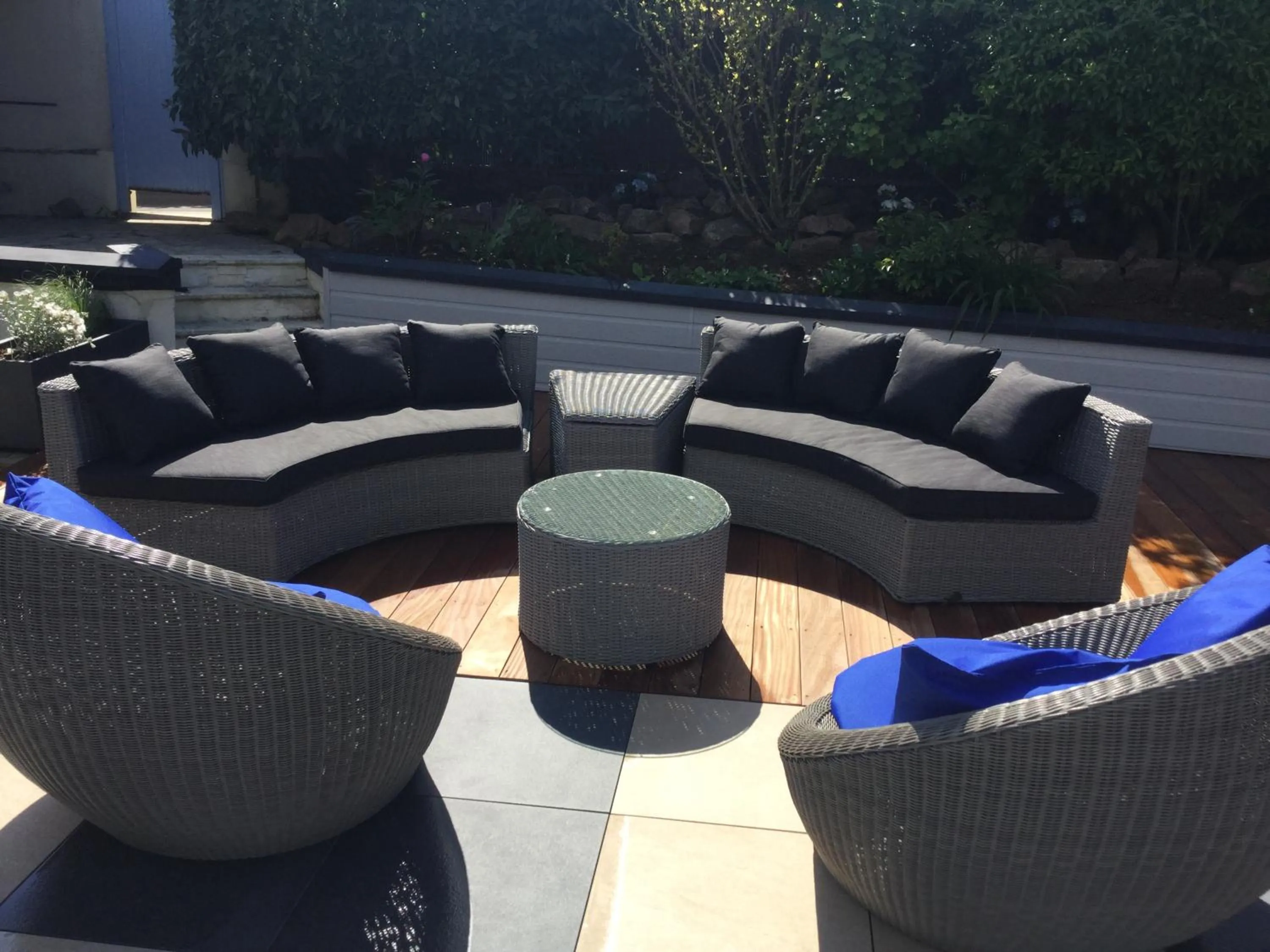 Balcony/Terrace in Hotel la piscine