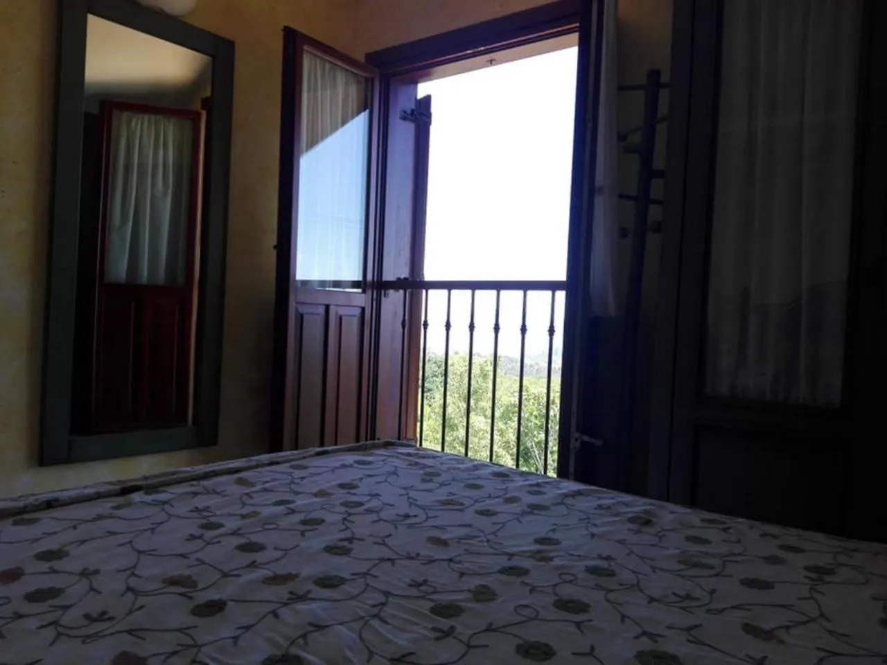 Sea view, Bed in Posada El Nozal