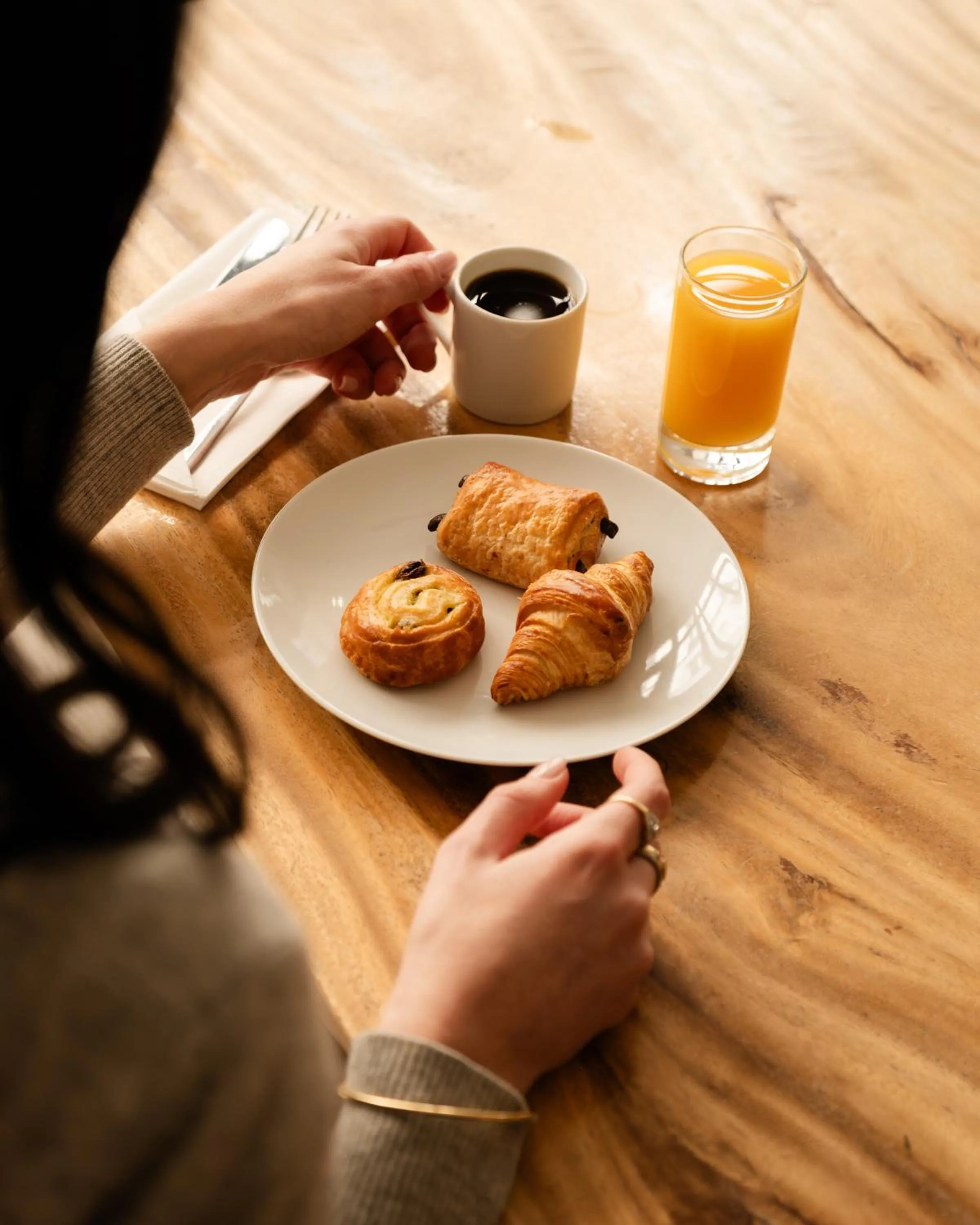 Breakfast in 9Hotel Bastille-Lyon