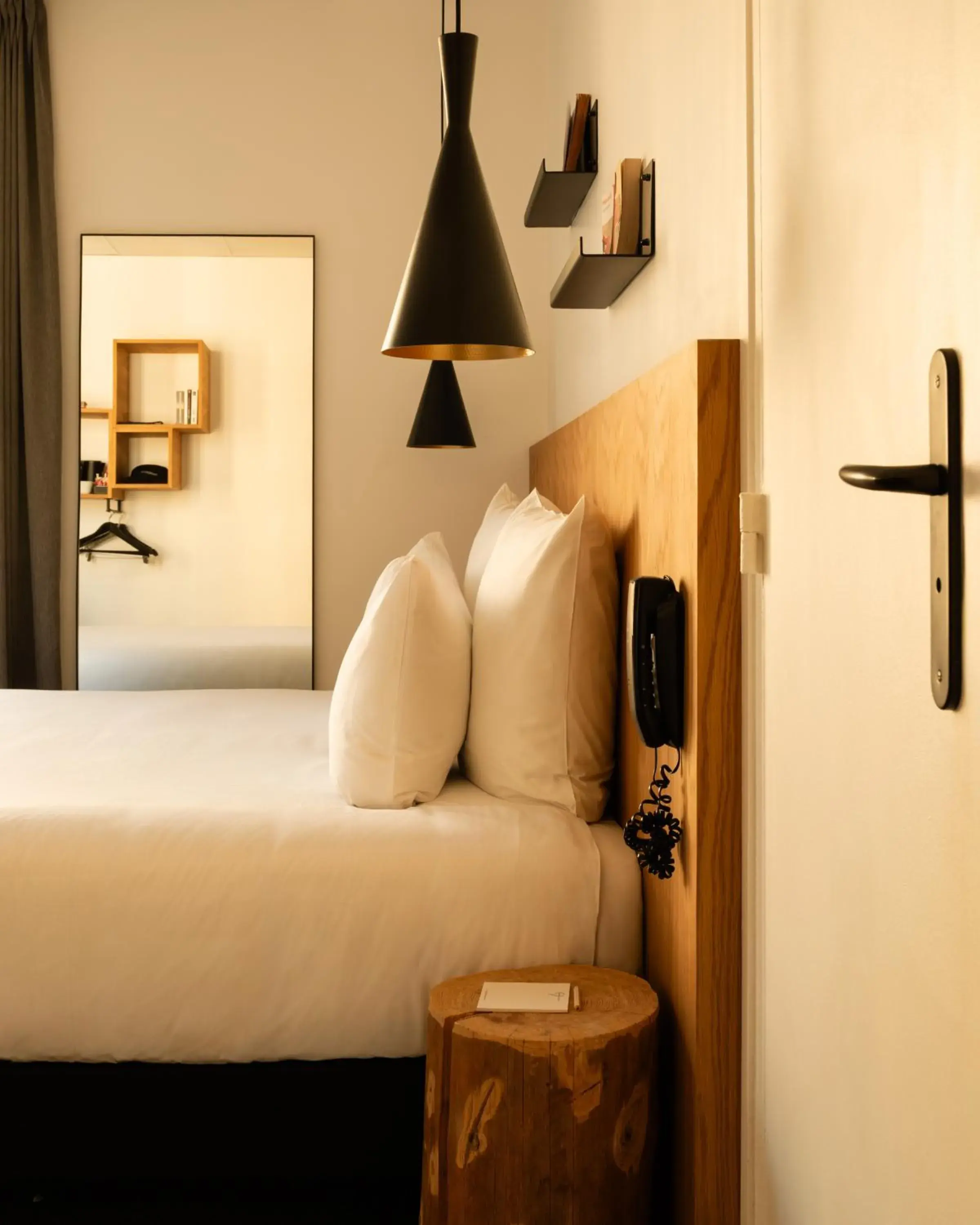 Bed in 9Hotel Bastille-Lyon Bed in 9Hotel Bastille-Lyon