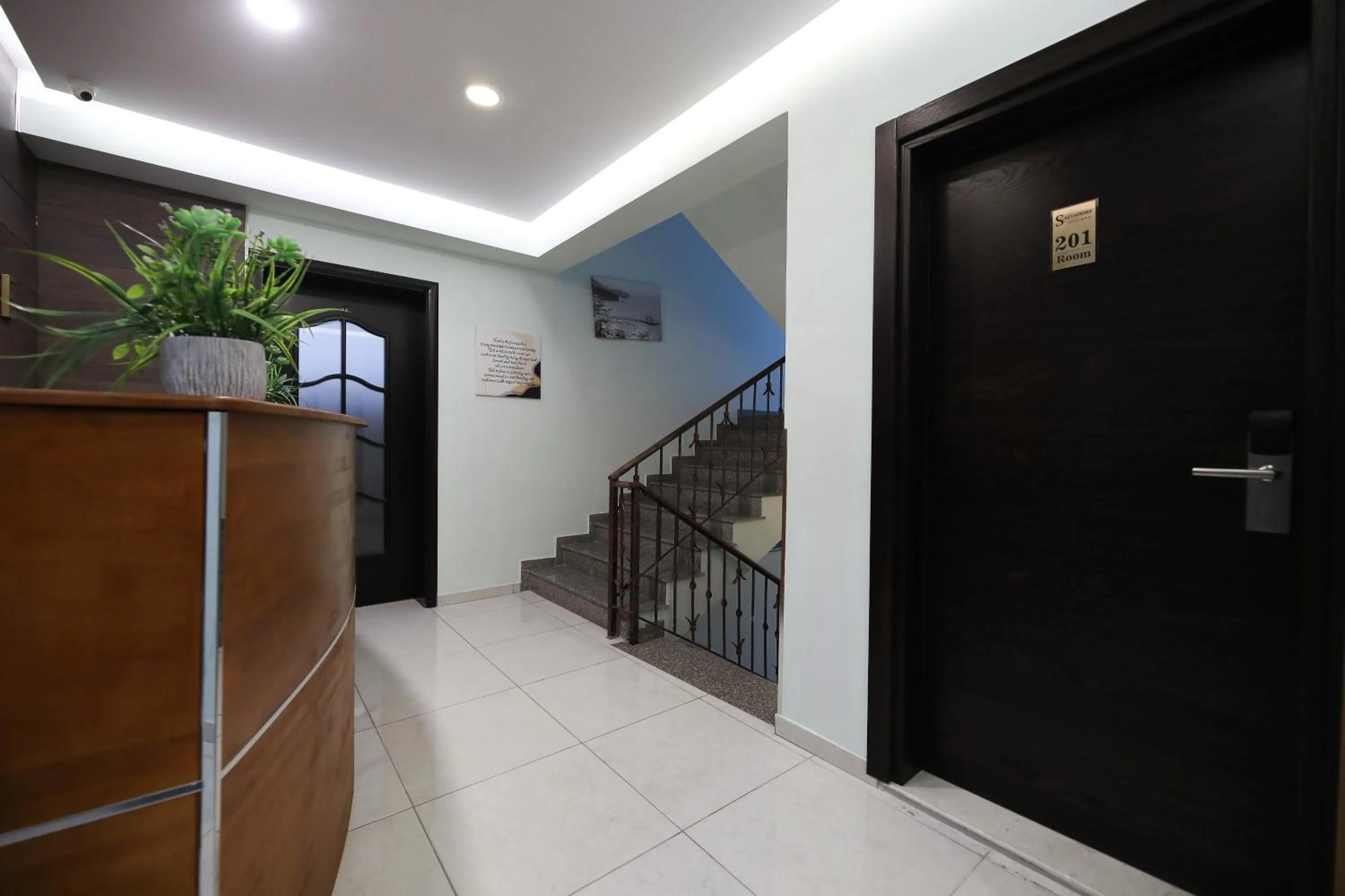 Lobby or reception in Hotel Salvadore