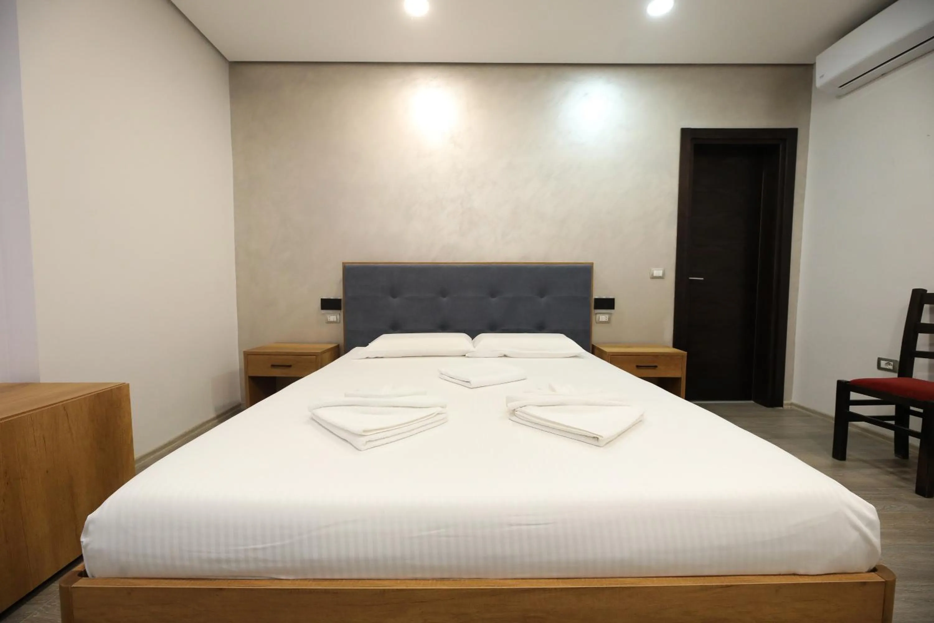 Bed in Hotel Salvadore