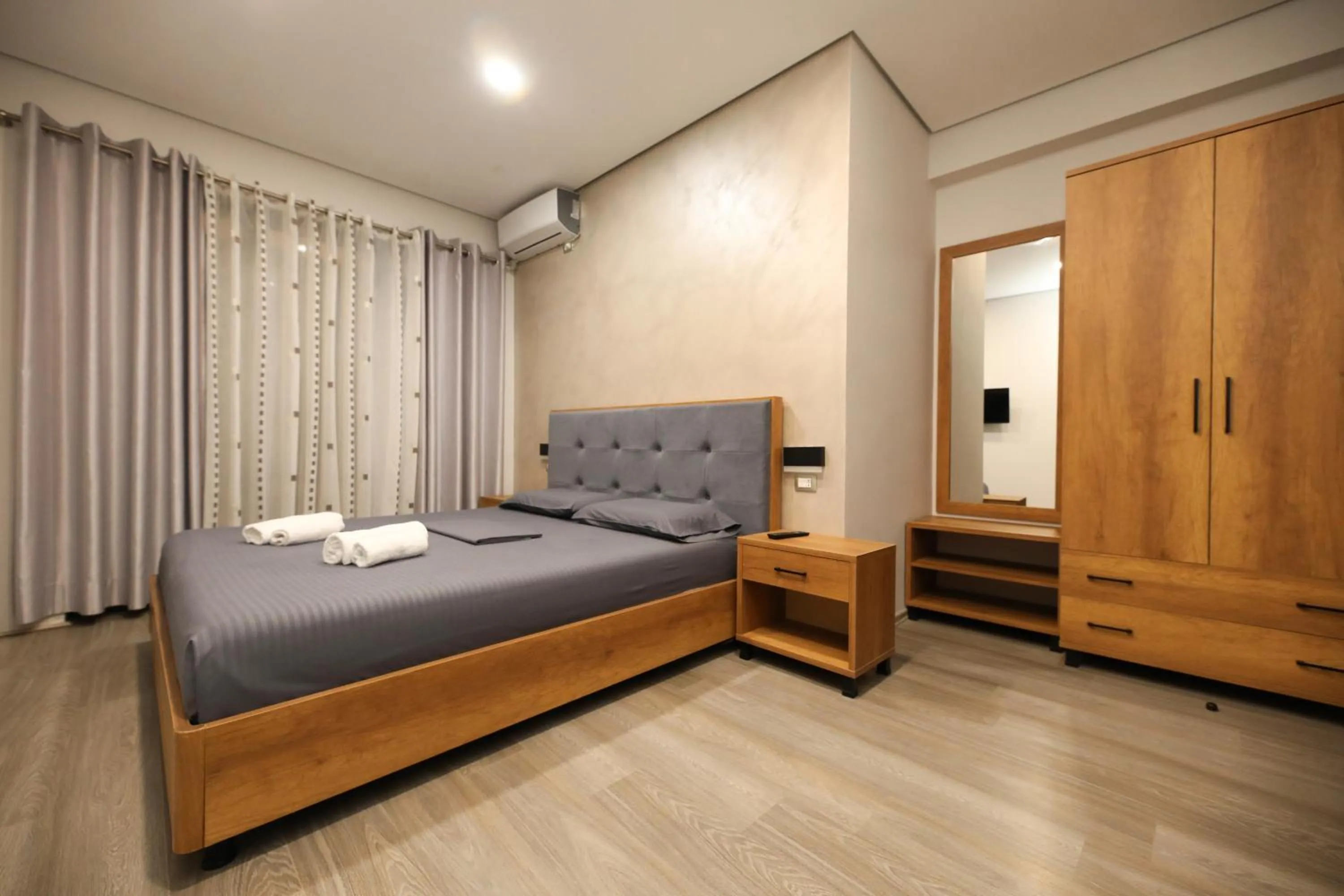 Bed in Hotel Salvadore