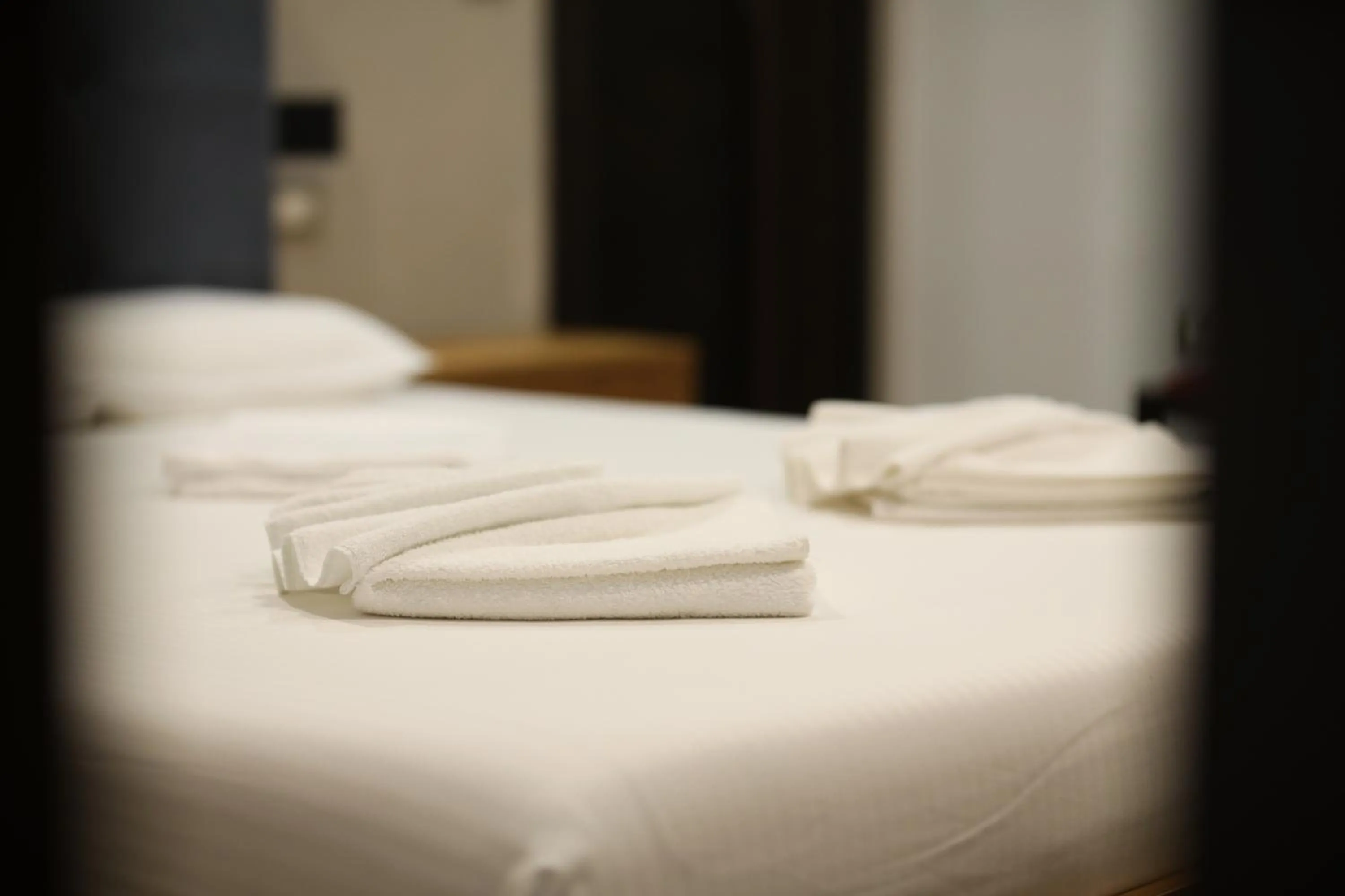 Bed in Hotel Salvadore