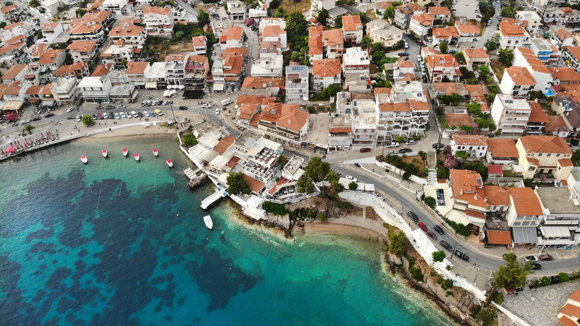 Bird's eye view in Sunshine Apartments