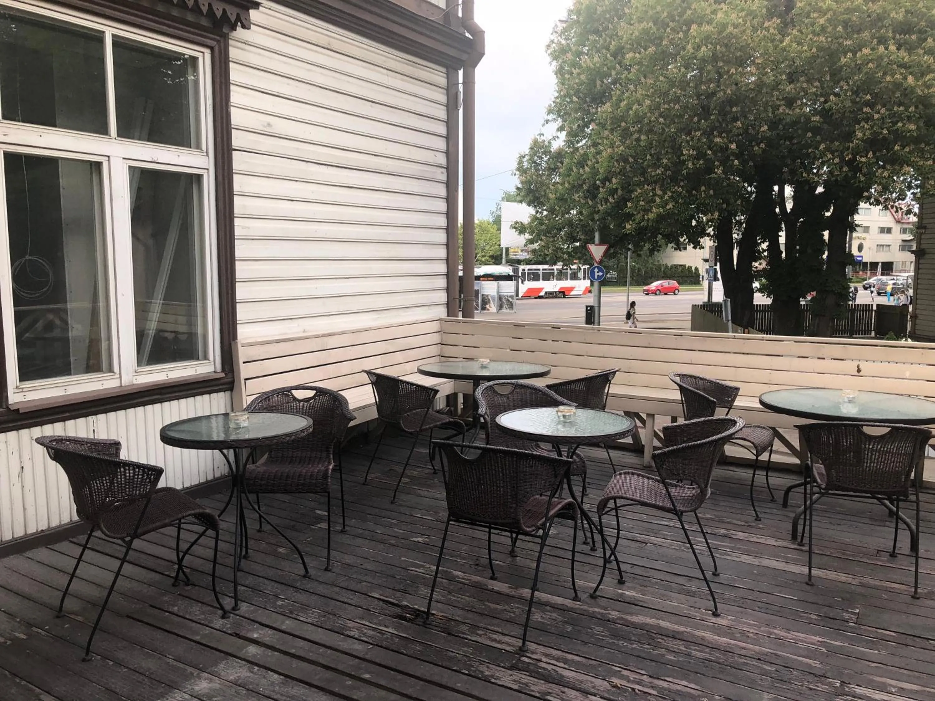 Balcony/Terrace in Villa Kadriorg Hostel