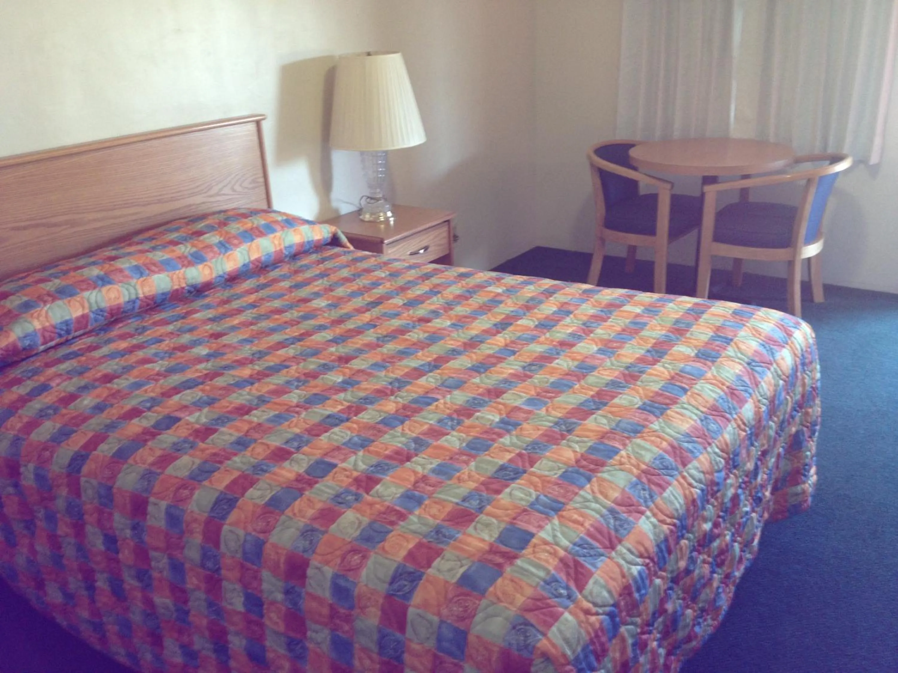 Bed in Hacienda Motel