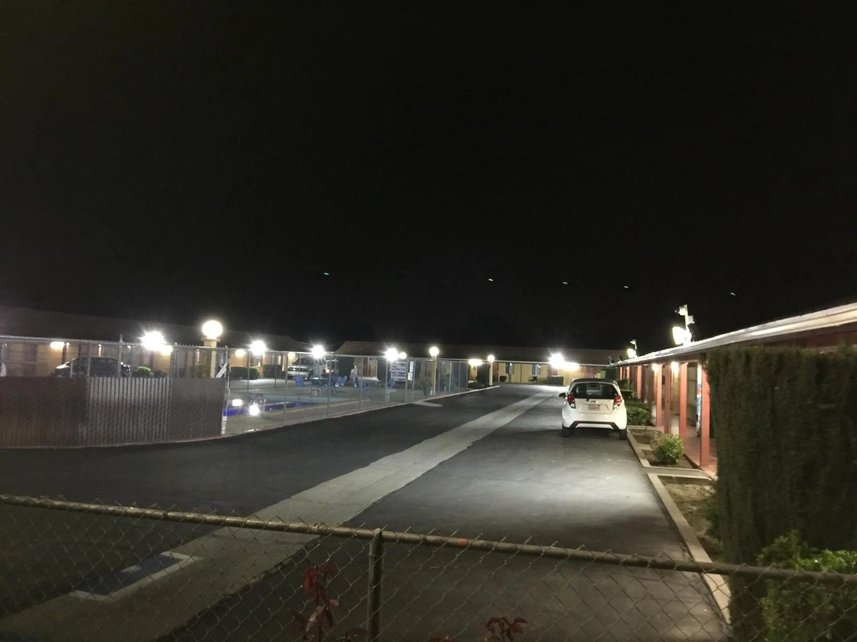 Night in Hacienda Motel