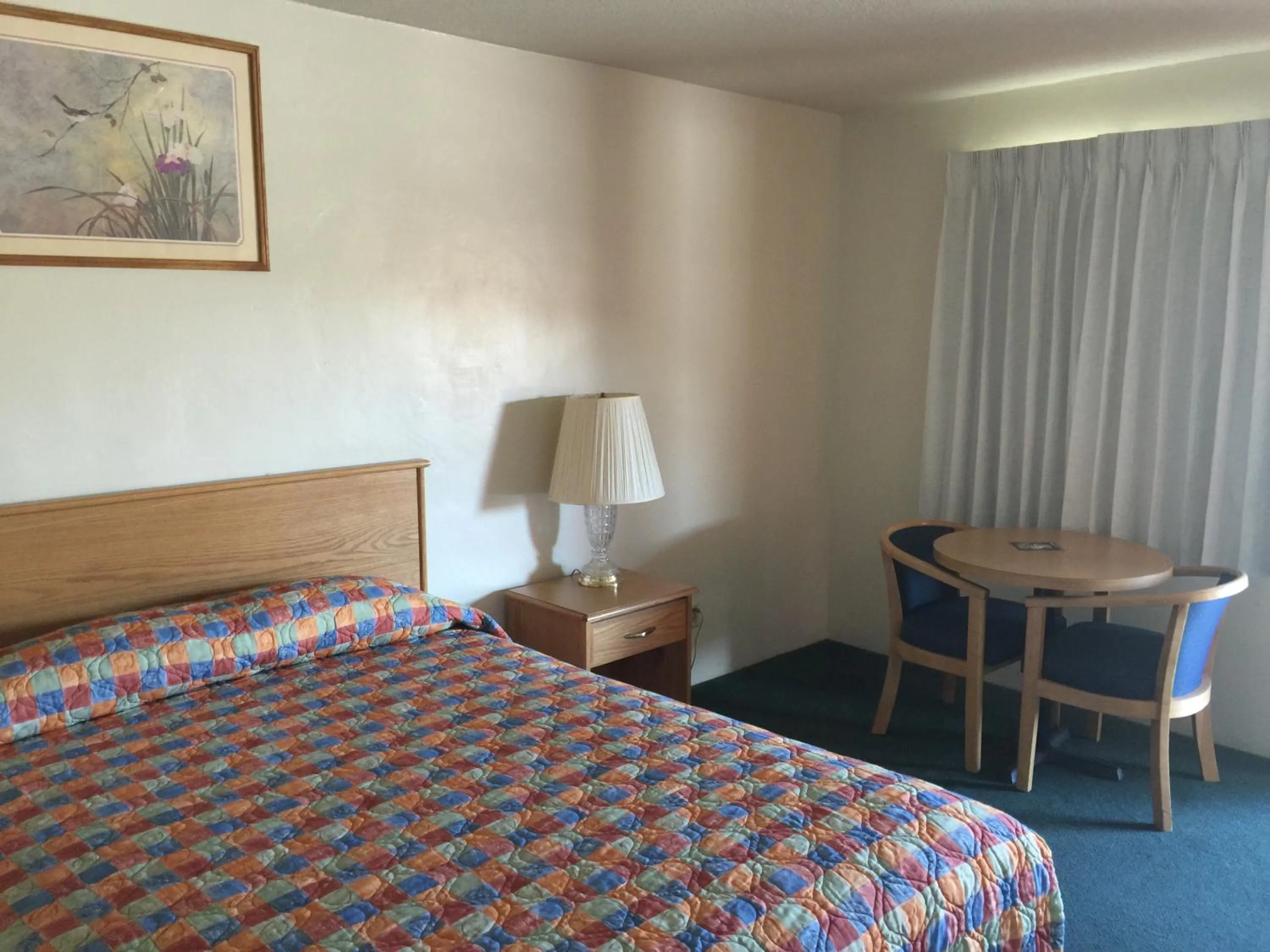 Bed in Hacienda Motel