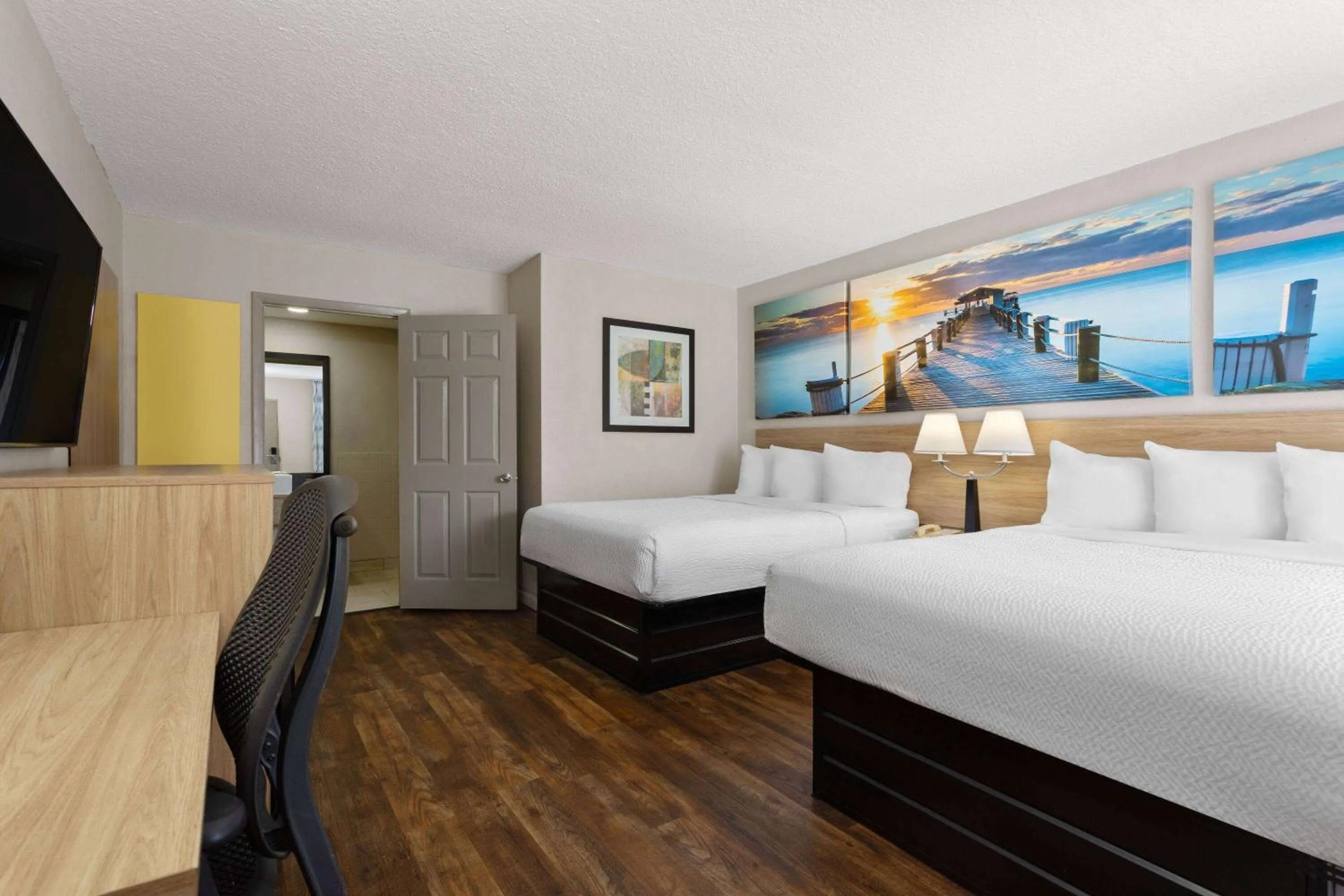 Photo of the whole room, Bed in Days Inn by Wyndham St. Petersburg Central