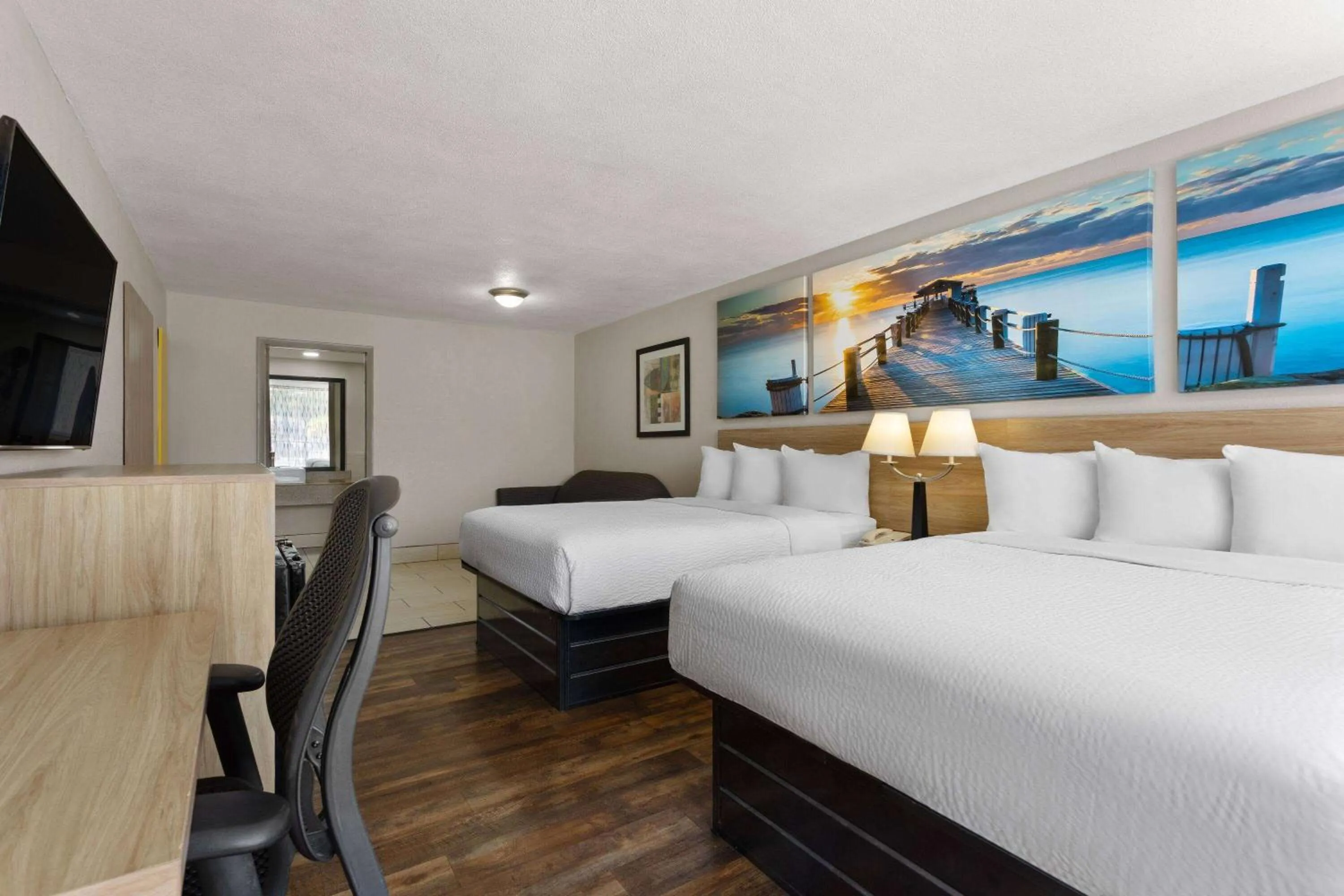 Photo of the whole room, Bed in Days Inn by Wyndham St. Petersburg Central