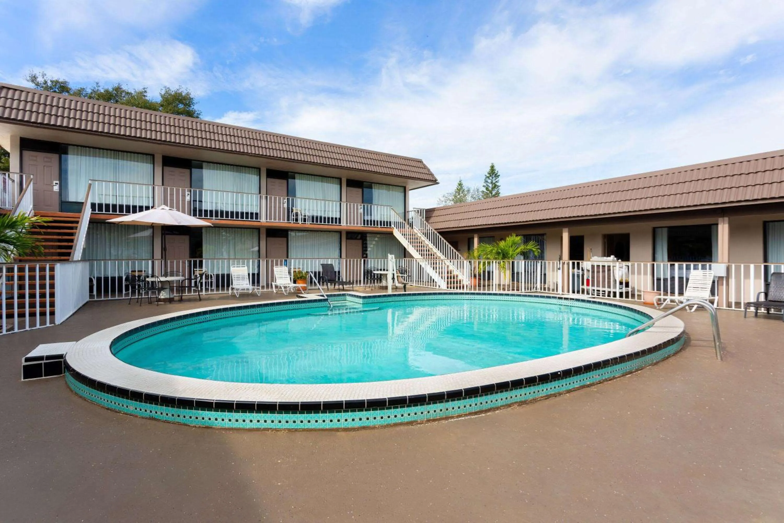 Pool view in Days Inn by Wyndham St. Petersburg Central