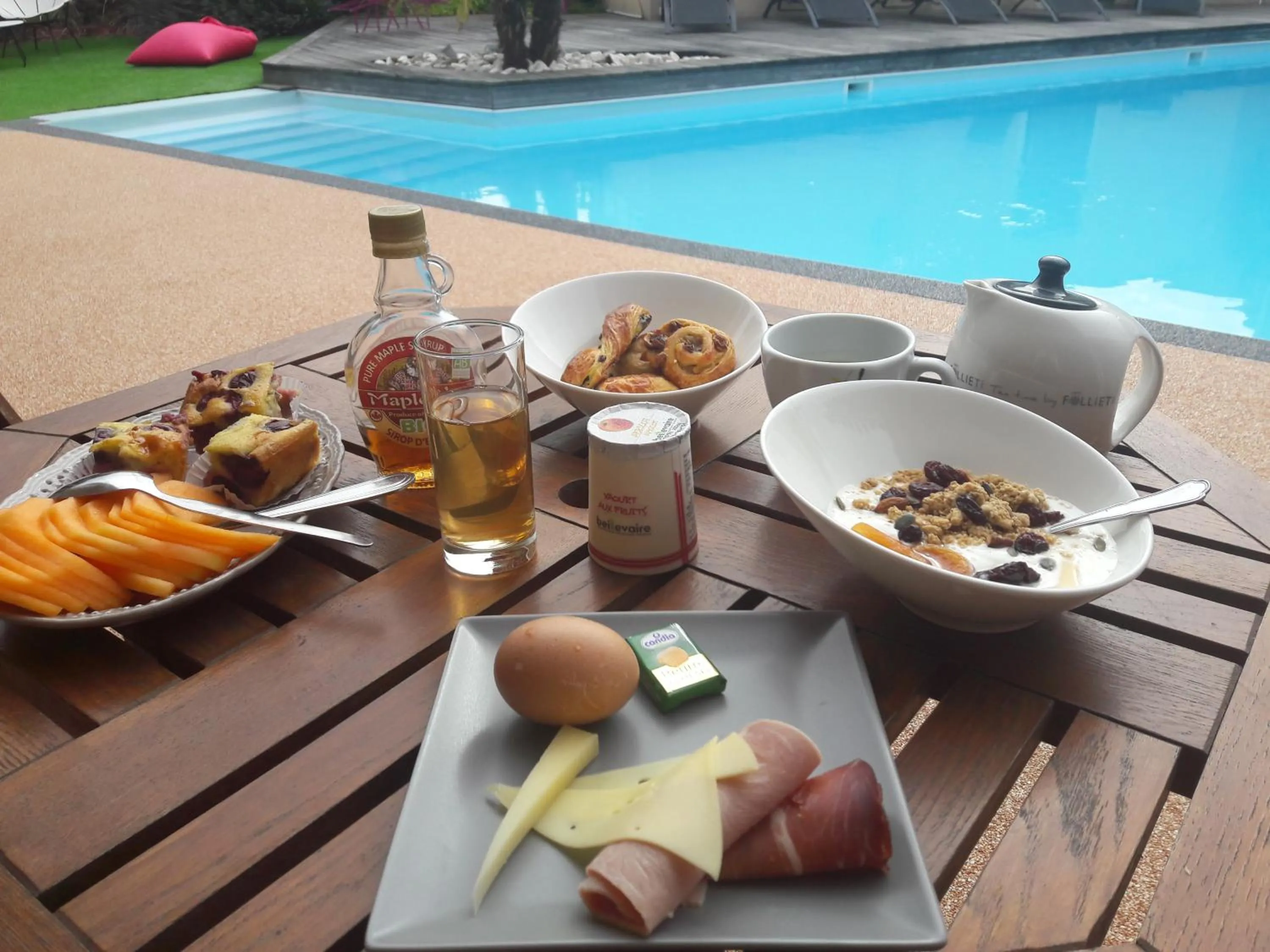 Food and drinks in Le Manoir de l'antiquité