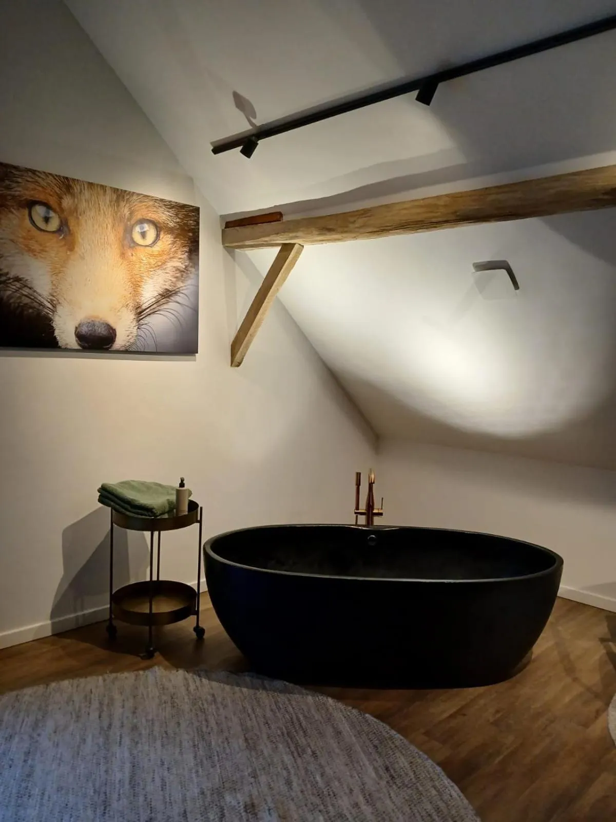 Bathroom, Bed in De Bonderbei