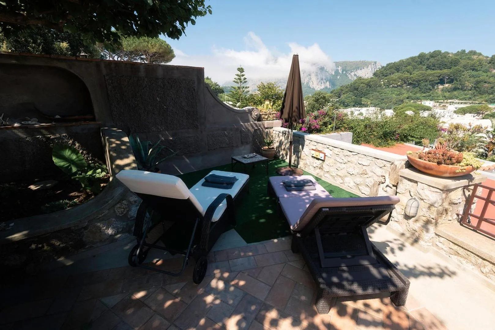 Natural landscape in La casa di Armando