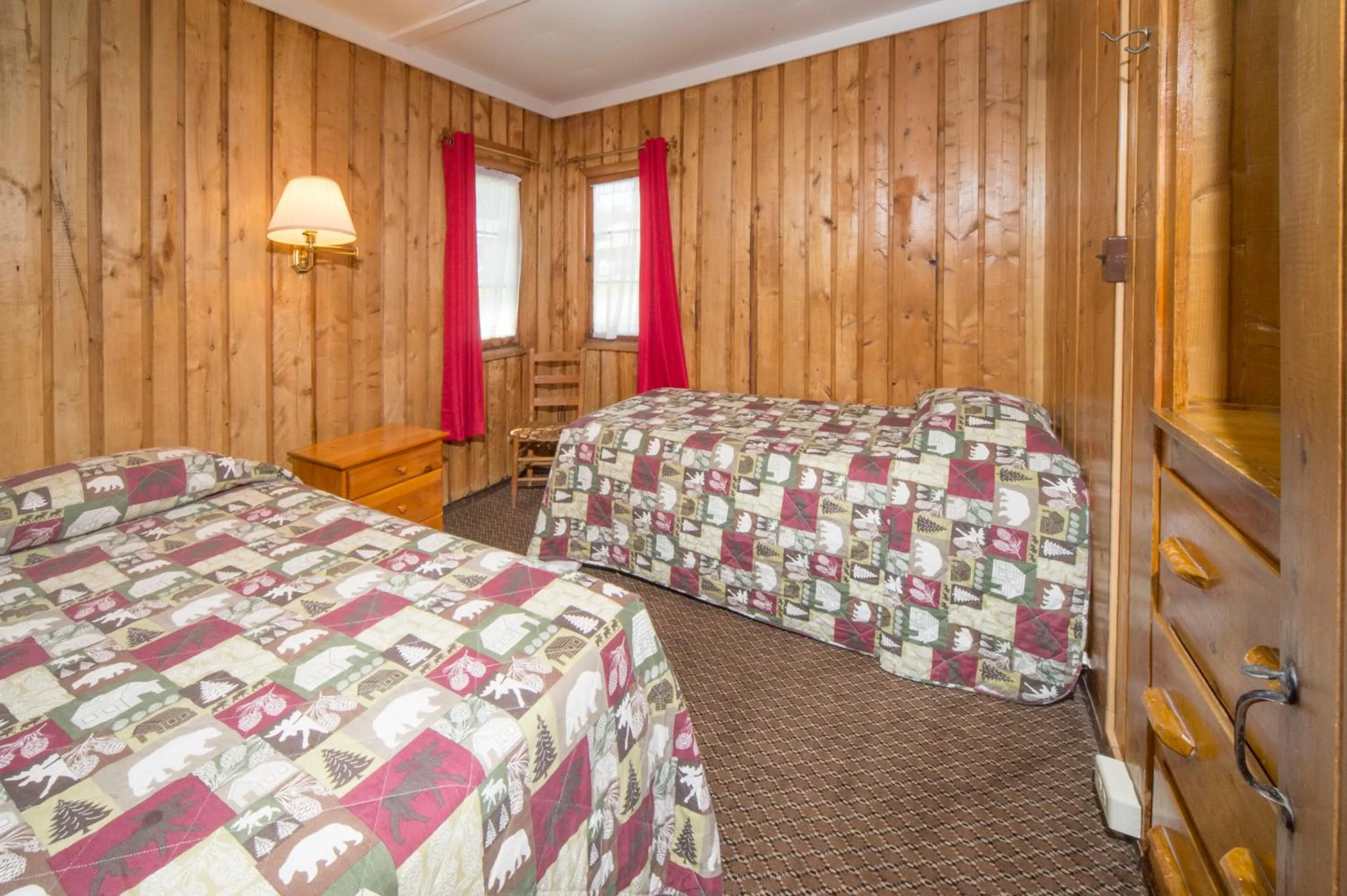 Bed in Lincoln Log Colony