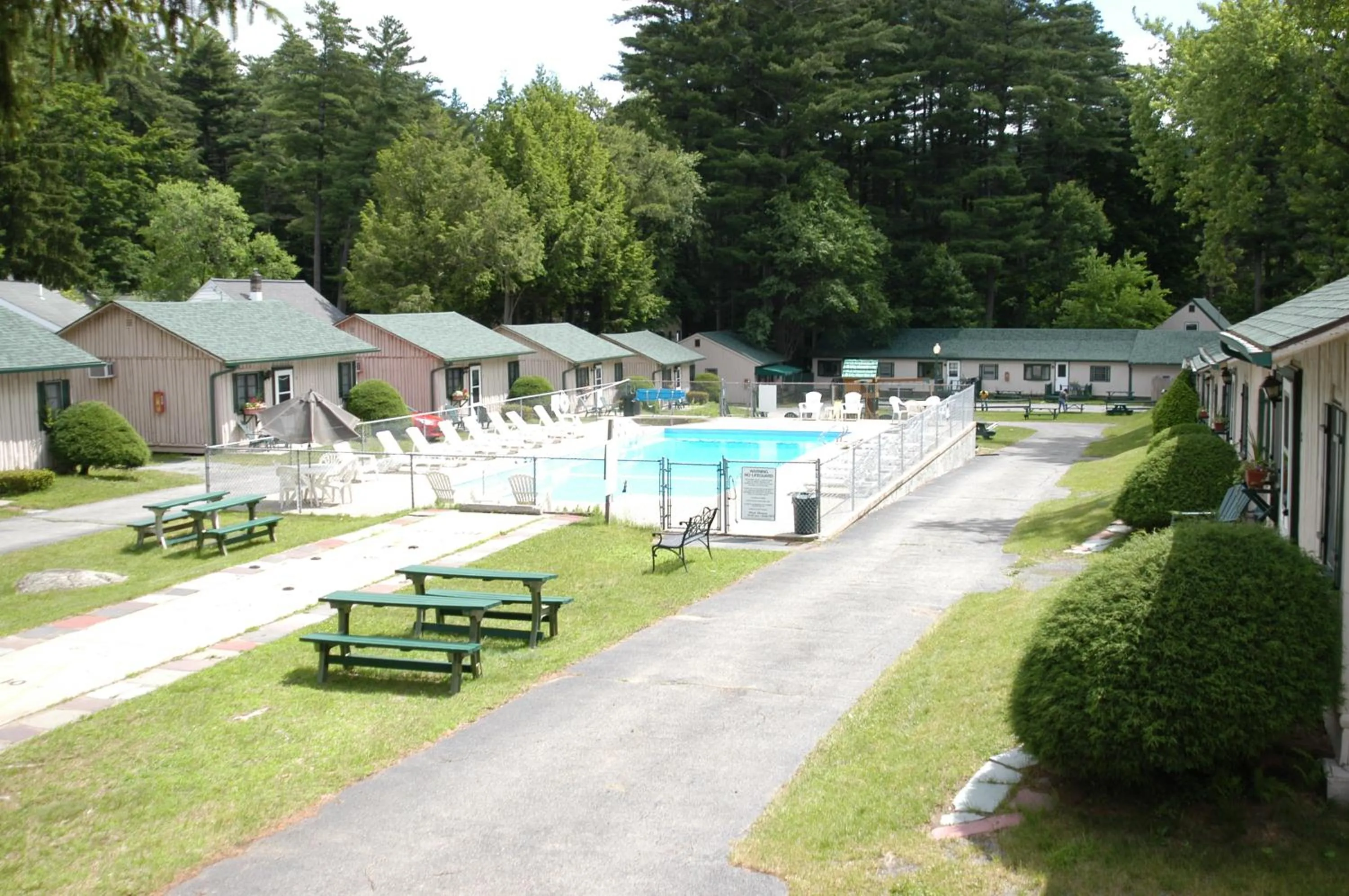 Swimming pool in Lincoln Log Colony