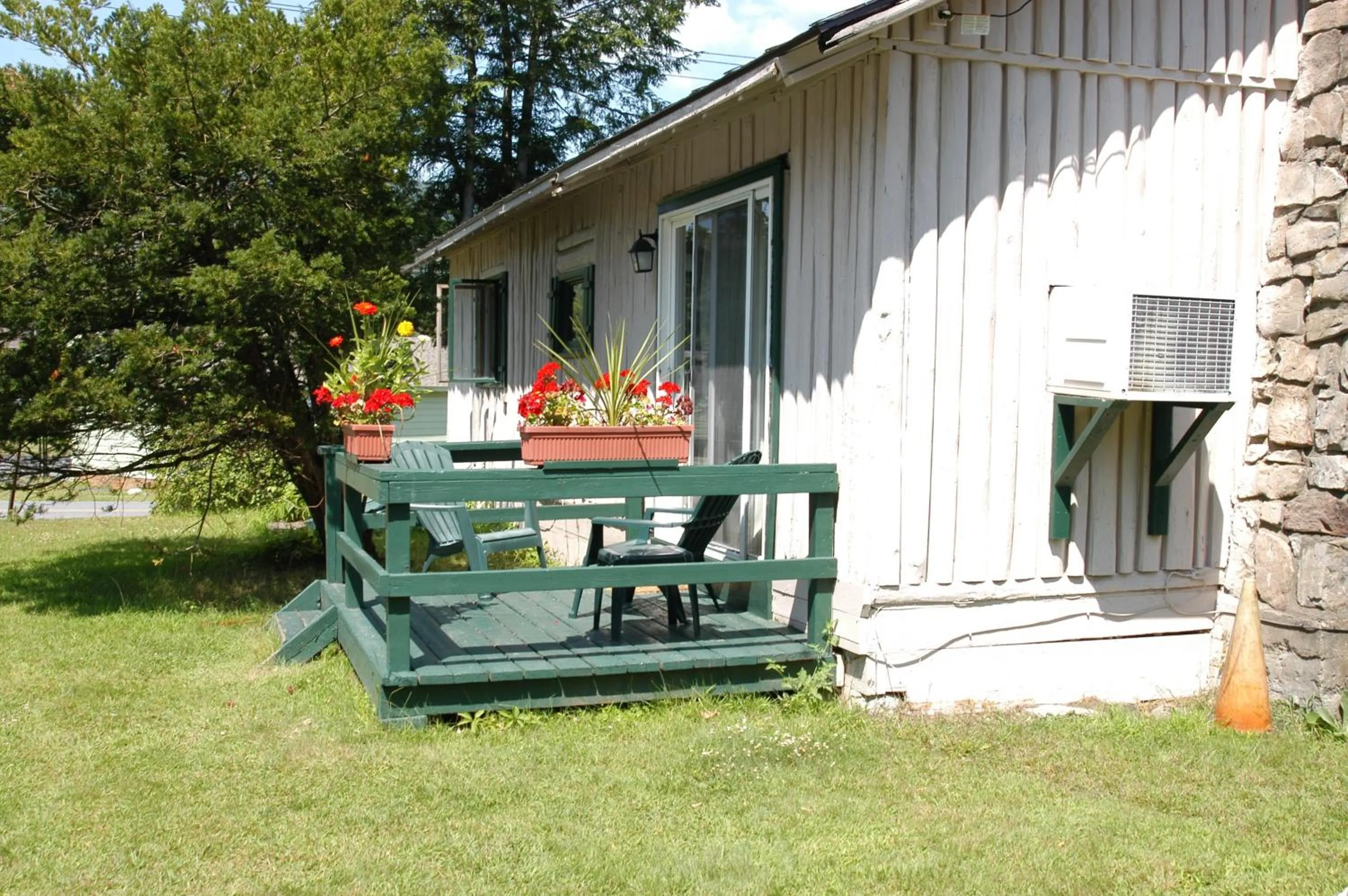 Patio in Lincoln Log Colony