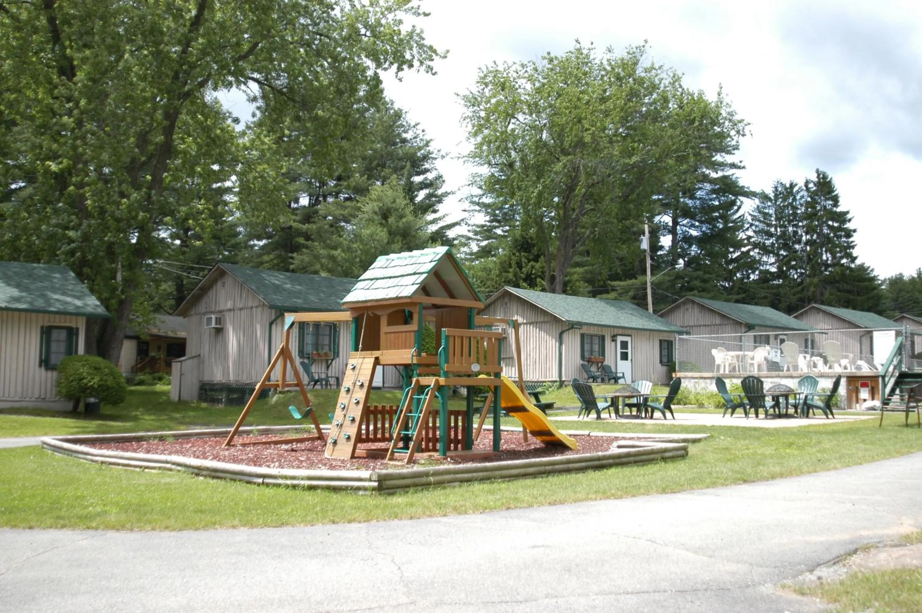 Children play ground in Lincoln Log Colony