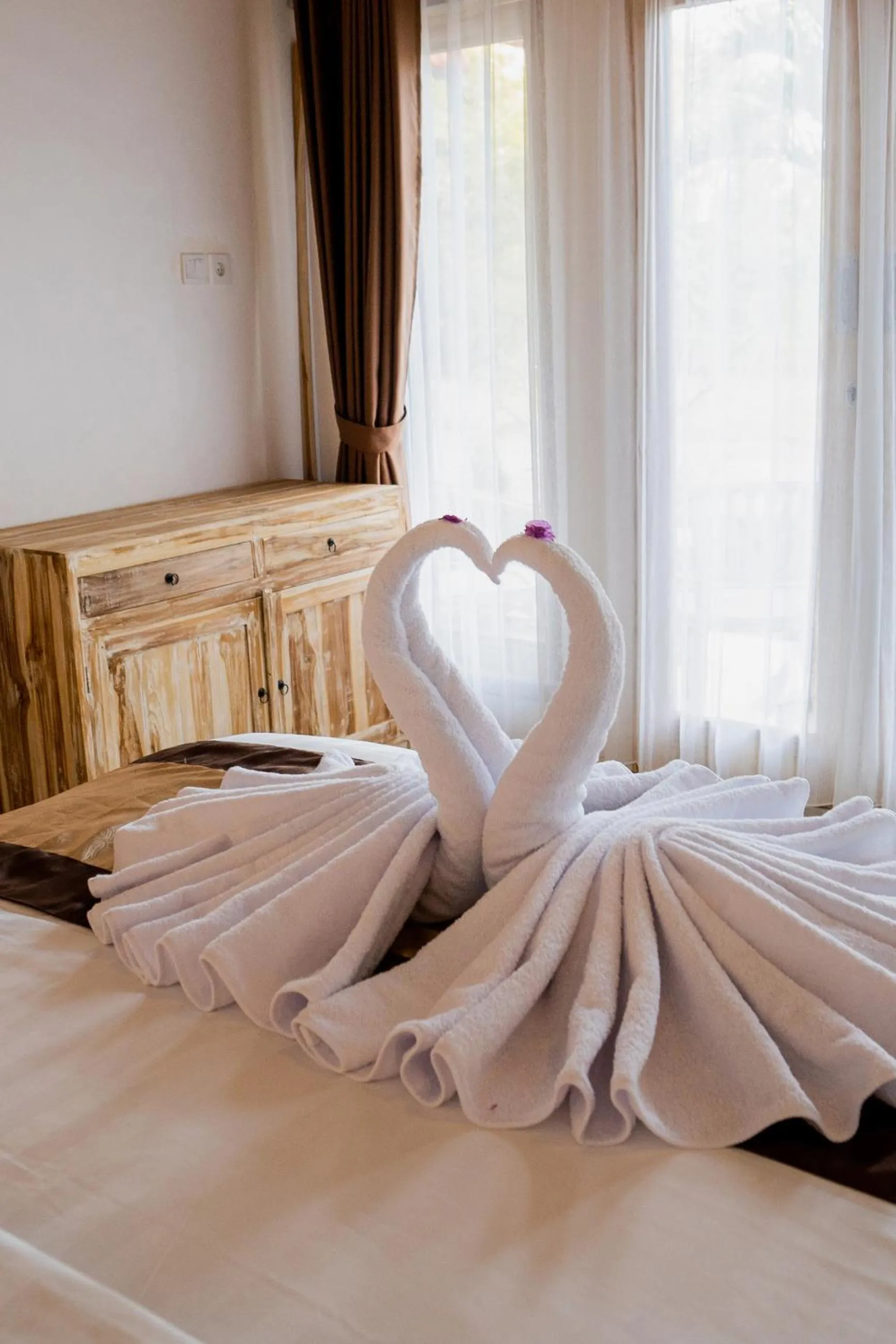 Bed in Kayu Kuning Cottage