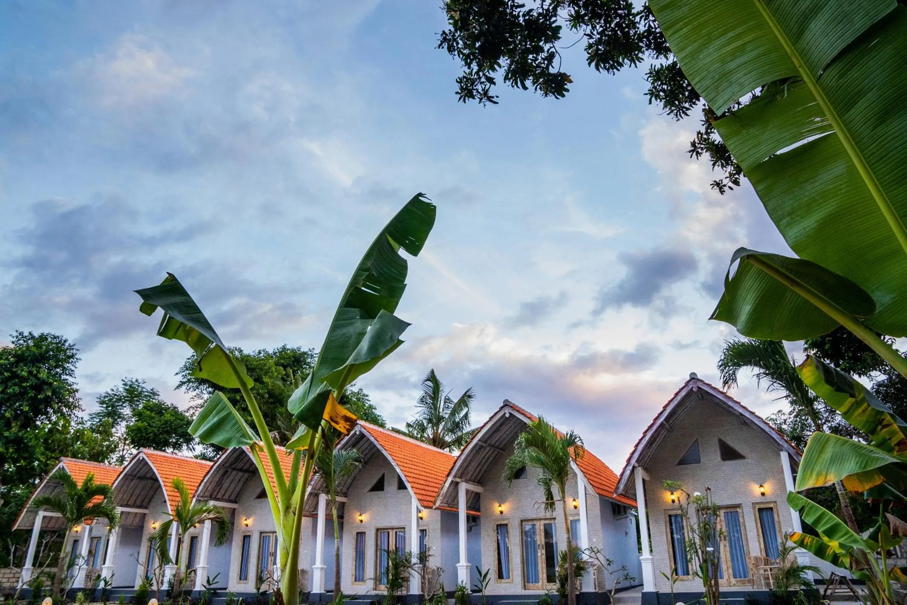 Garden view in Kayu Kuning Cottage