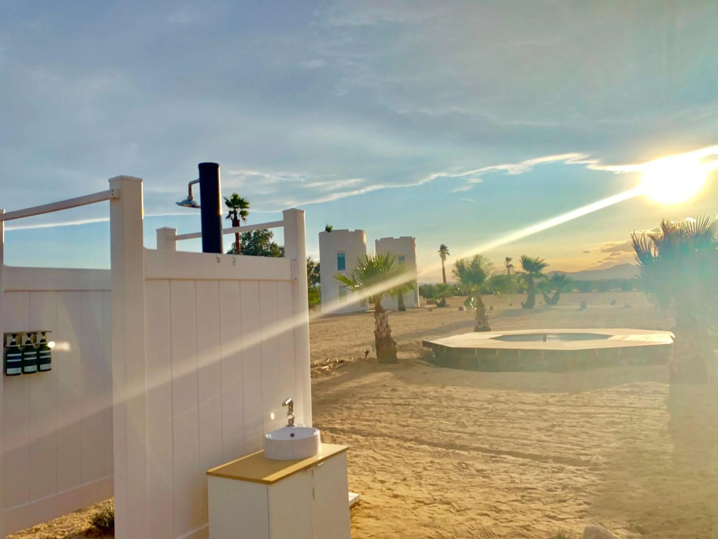 Shower in The Castle House Estate