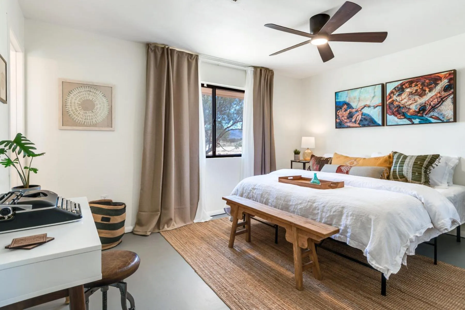Bedroom, Bed in The Castle House Estate