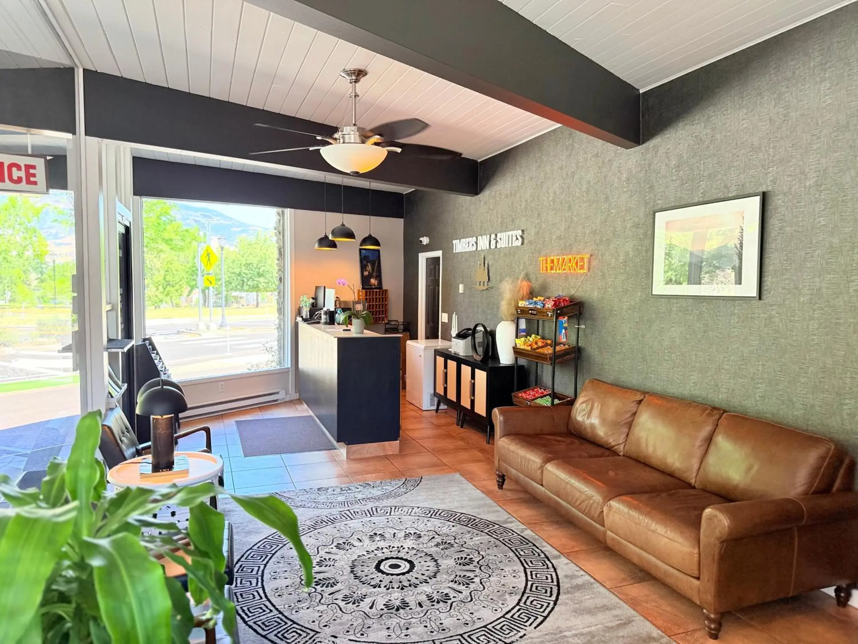 Lobby or reception in Timbers INN and Suites Lobby or reception in Timbers INN and Suites