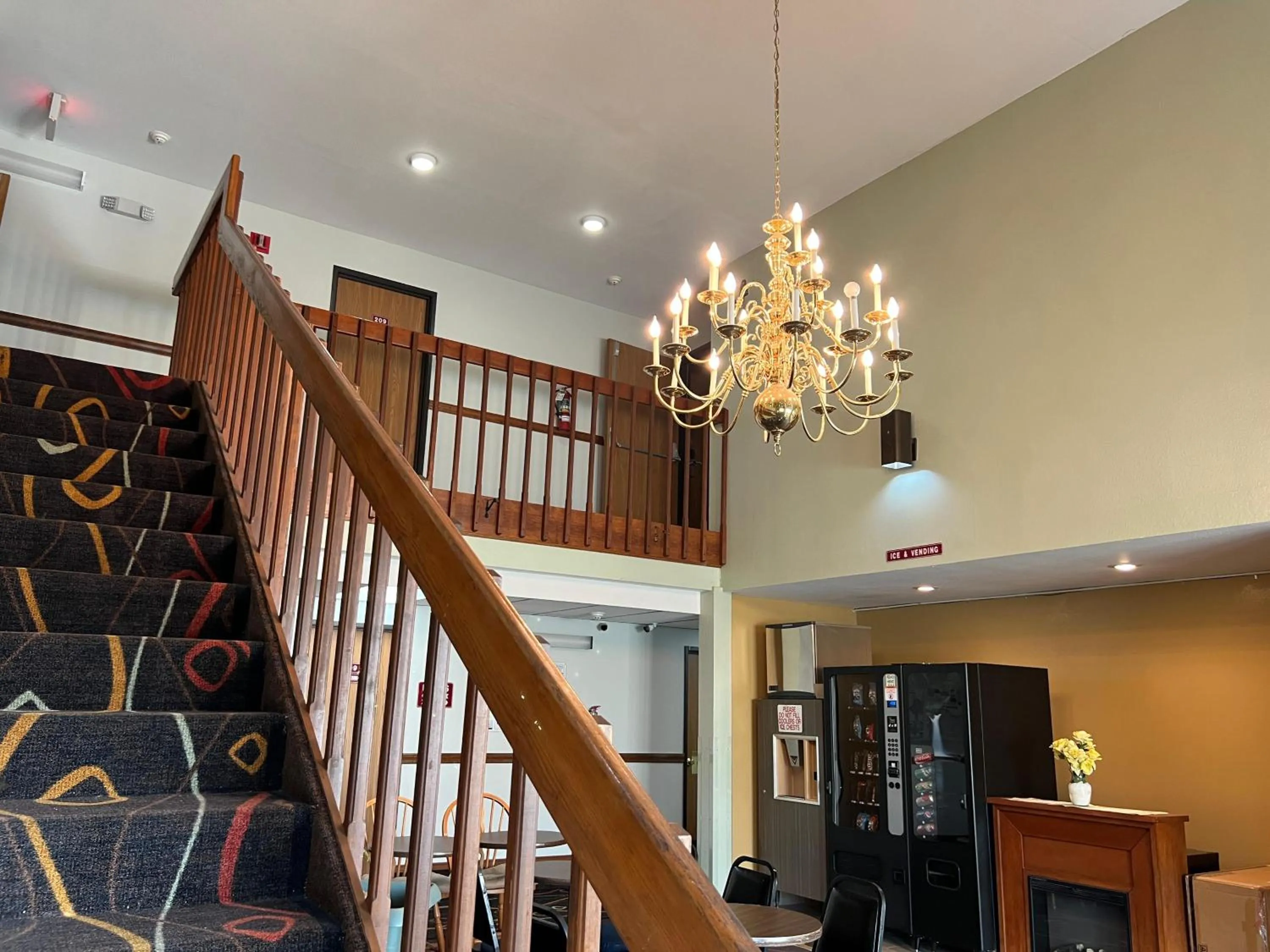 Lobby or reception in Deluxe Inn Capital O Nebraska City I 29