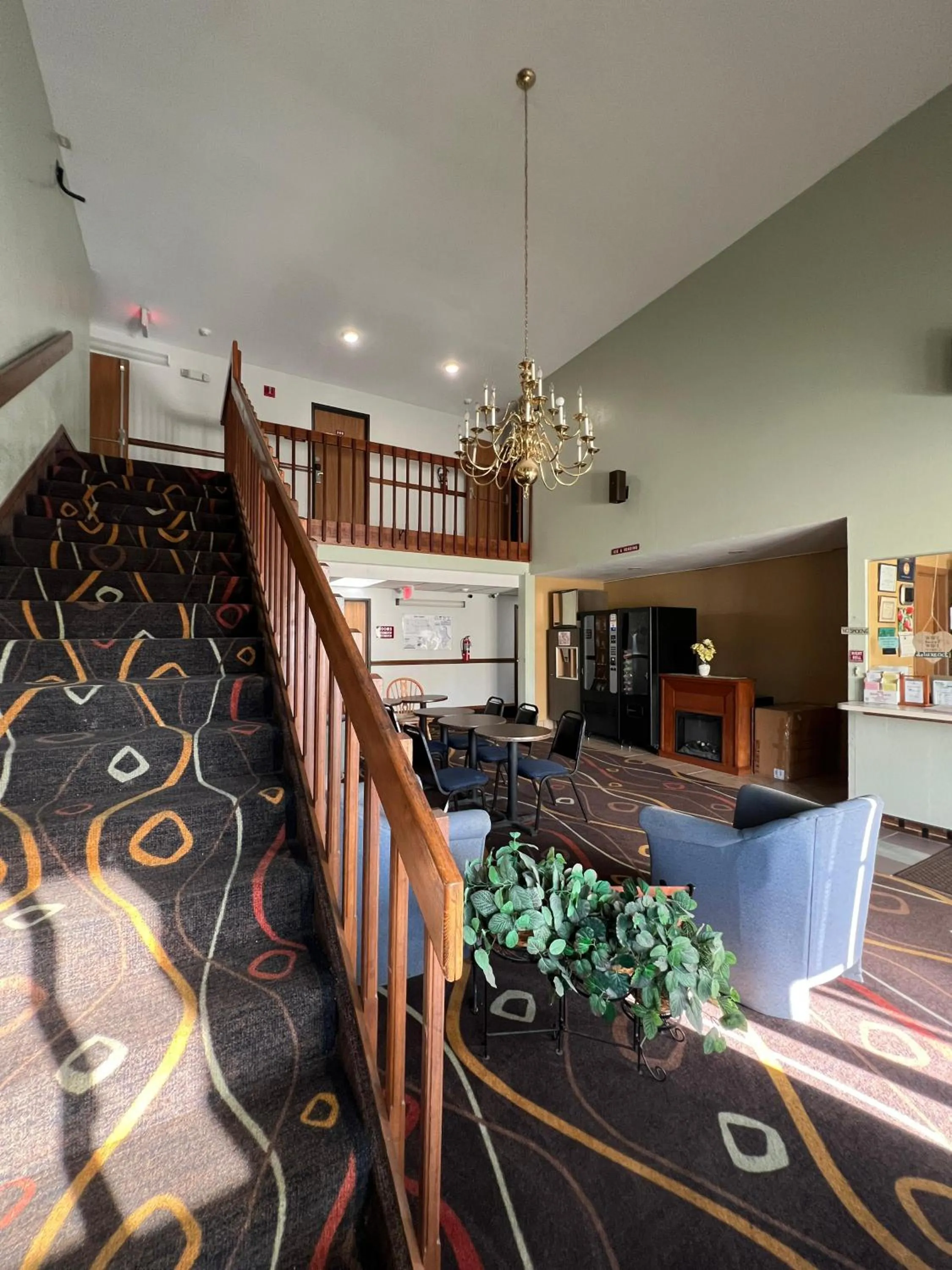 Lobby or reception in Deluxe Inn Capital O Nebraska City I 29